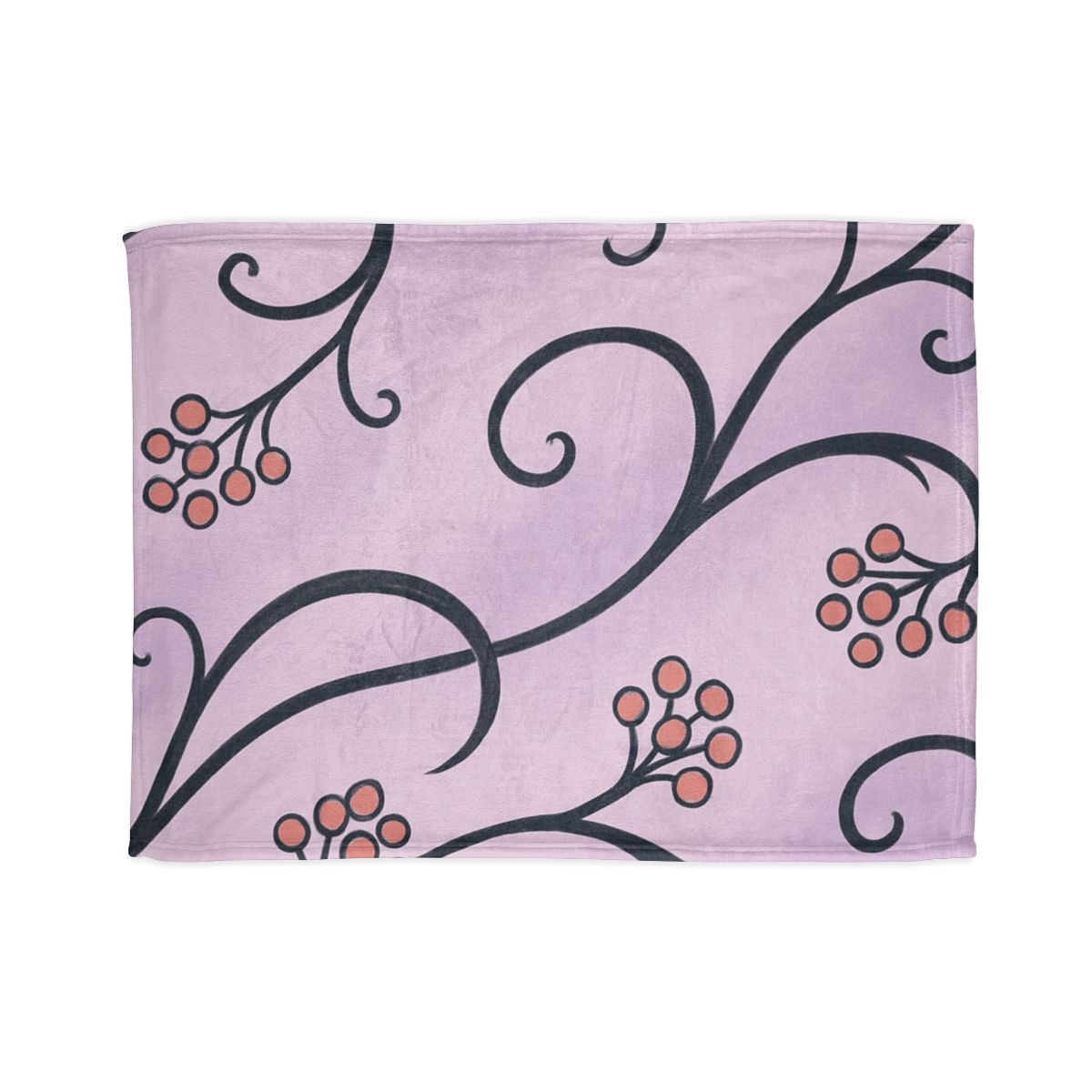 Tendrilled Ribbon Network warm winter blankets