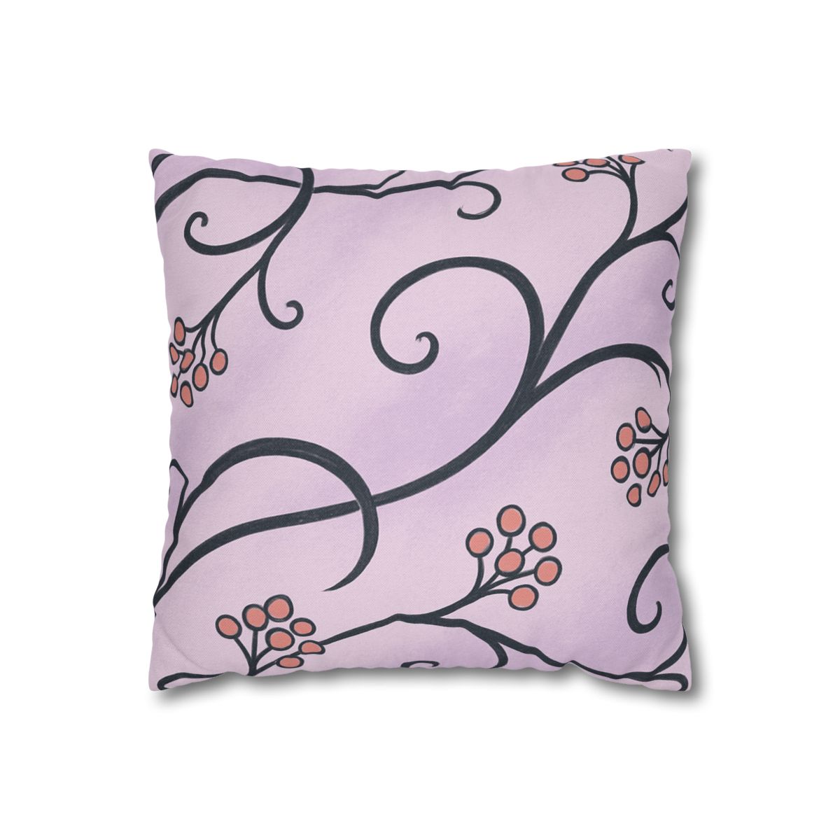 Tendrilled Ribbon Network soft cotton pillow cases