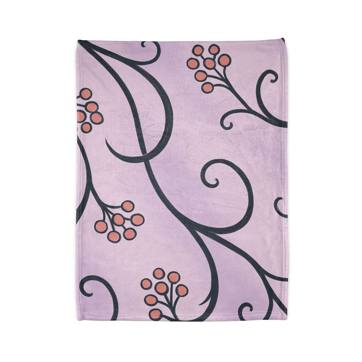 Tendrilled Ribbon Network warm winter blankets
