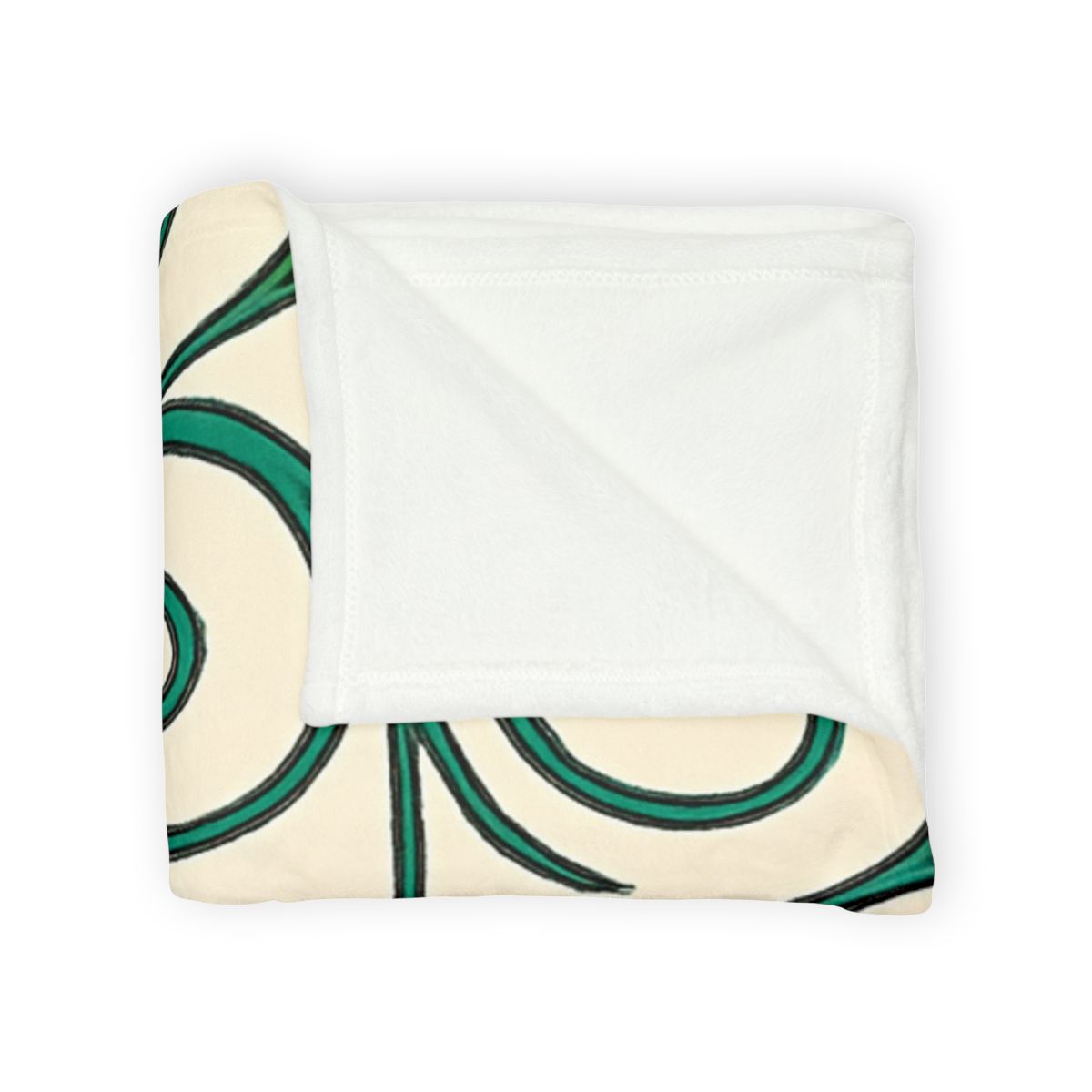 Tendrilled Spiral Matrix Blanket