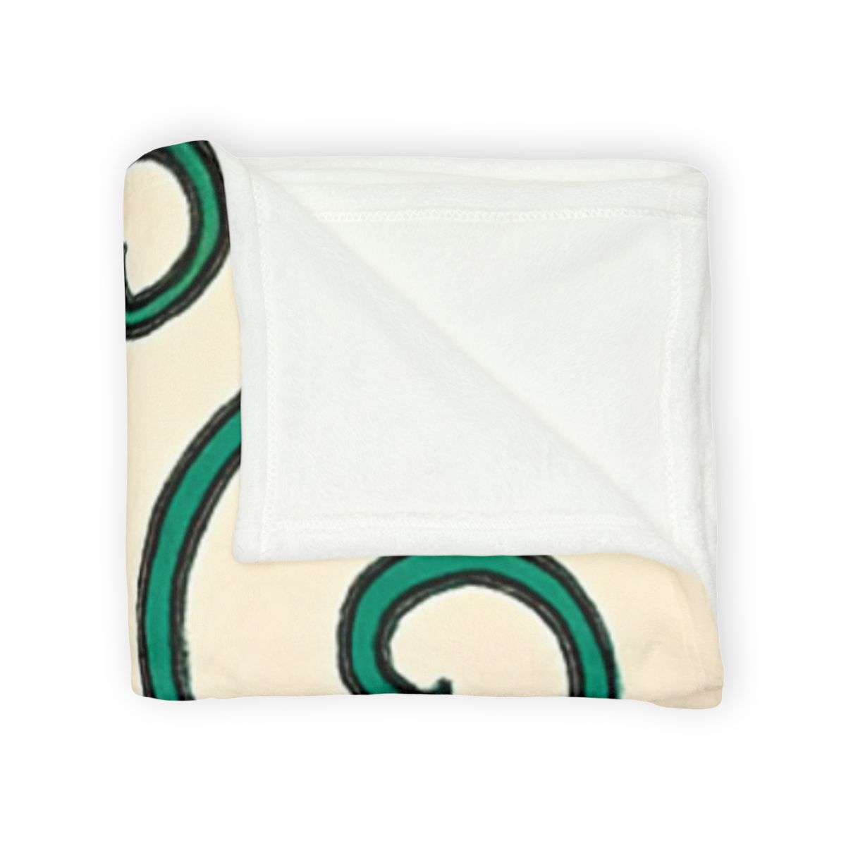 Tendrilled Spiral Matrix Blanket