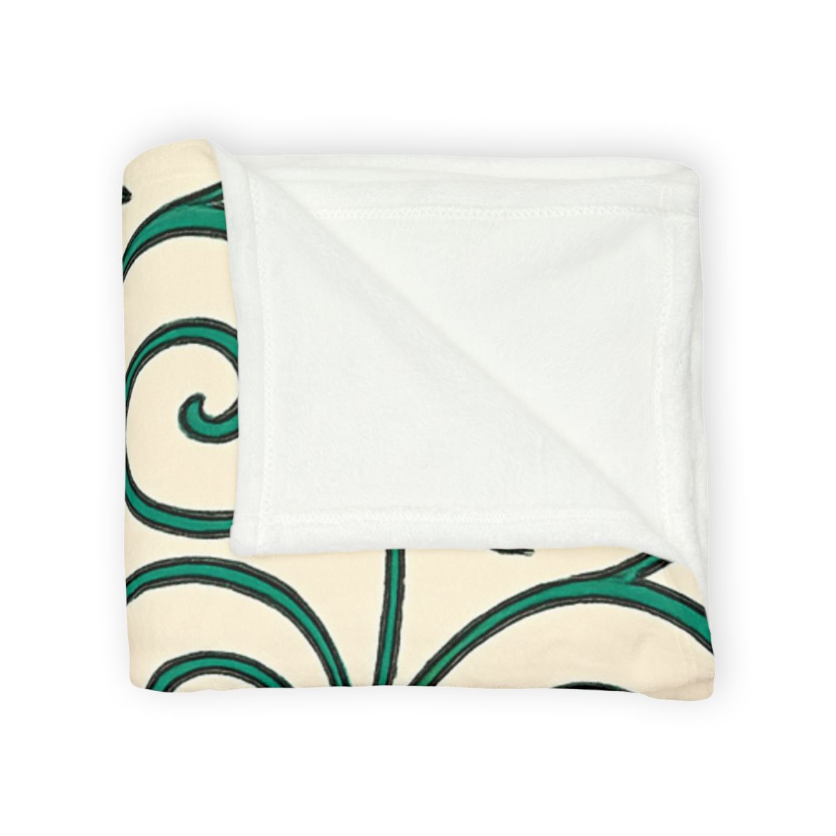 Tendrilled Spiral Matrix Blanket