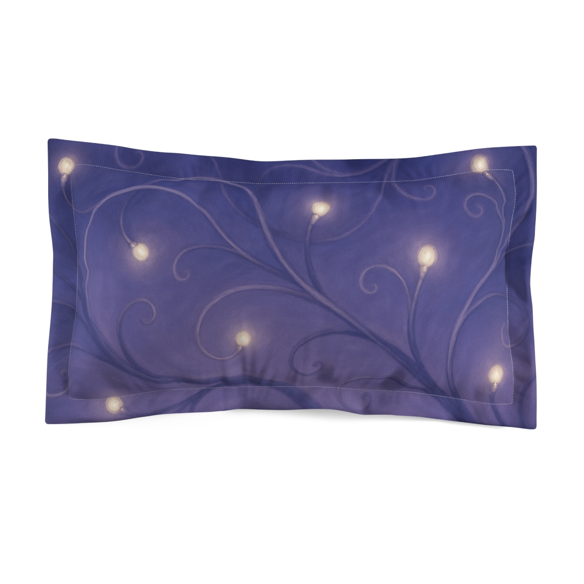 Tendrils And Moonlight unique shape pillows