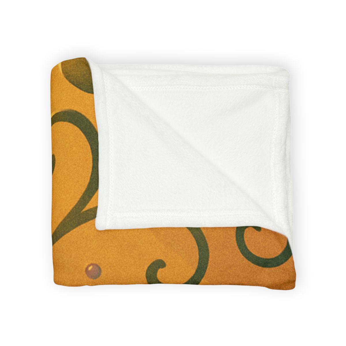 Tendrils And Seed Cluster personalized cozy blankets