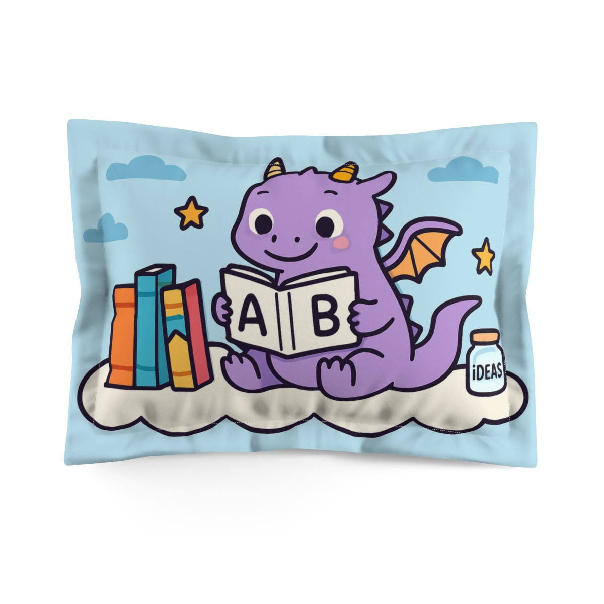 The Cloud Library Dragon trendy accent pillows