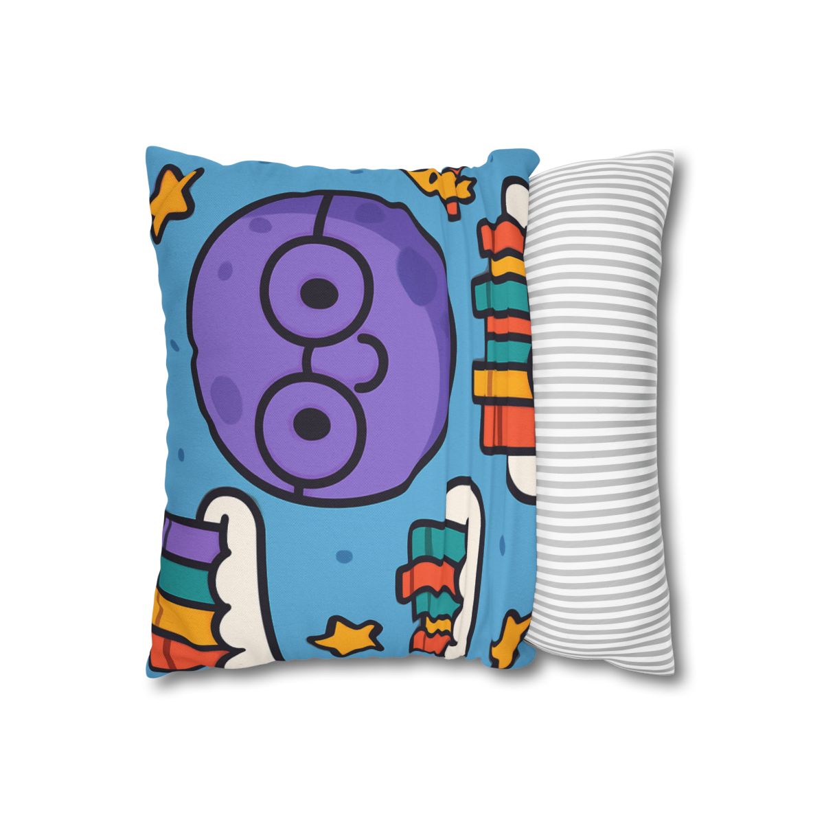 The Cloud Library Of Planet Puff soft cotton pillow cases