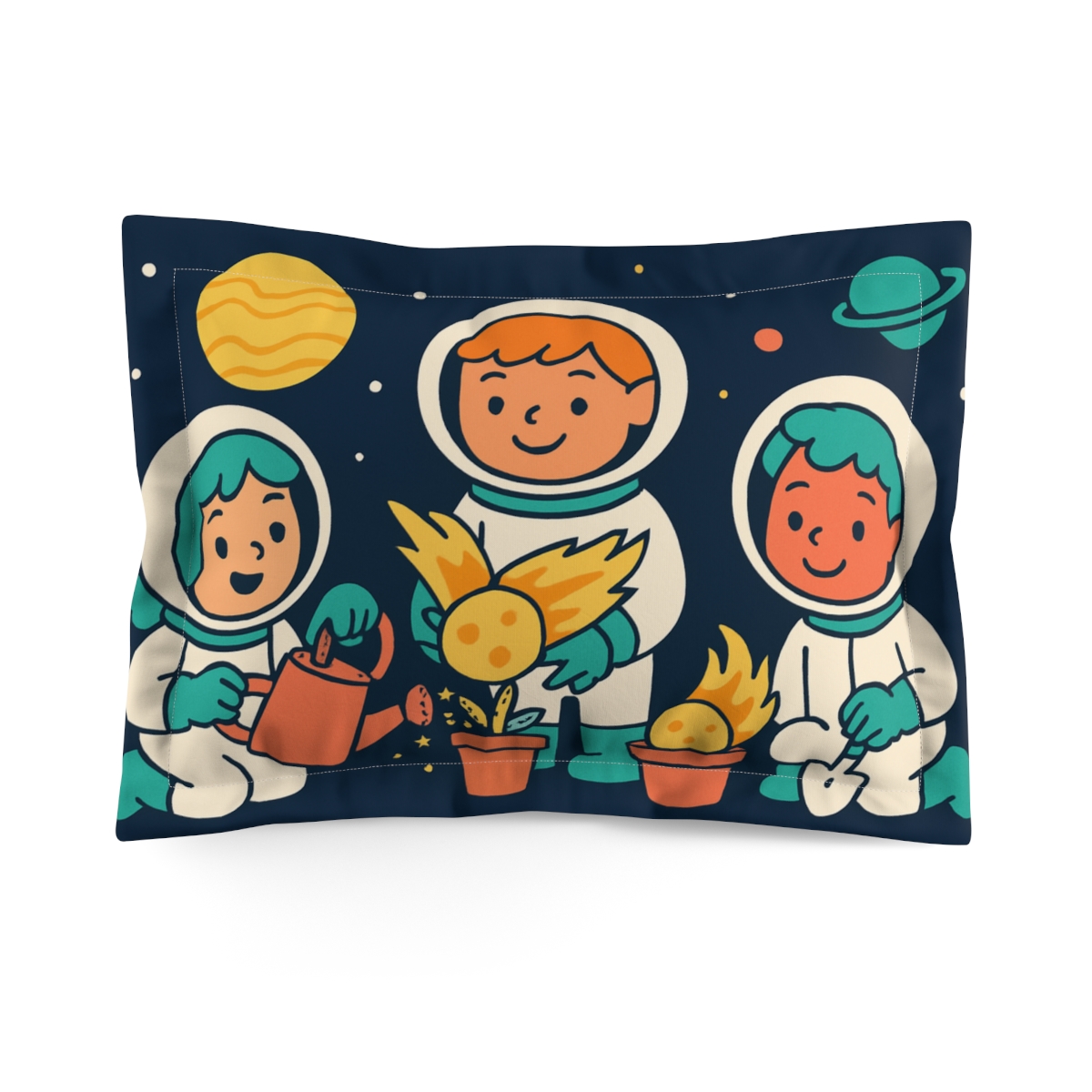 The Comet Gardeners Club custom pillows