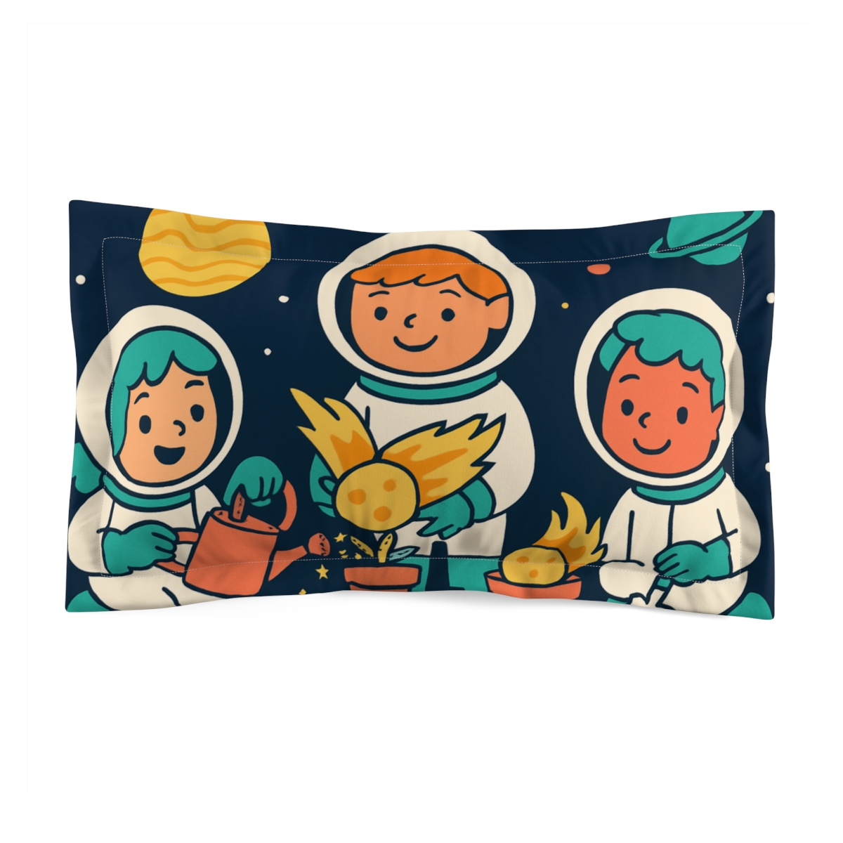 The Comet Gardeners Club custom pillows