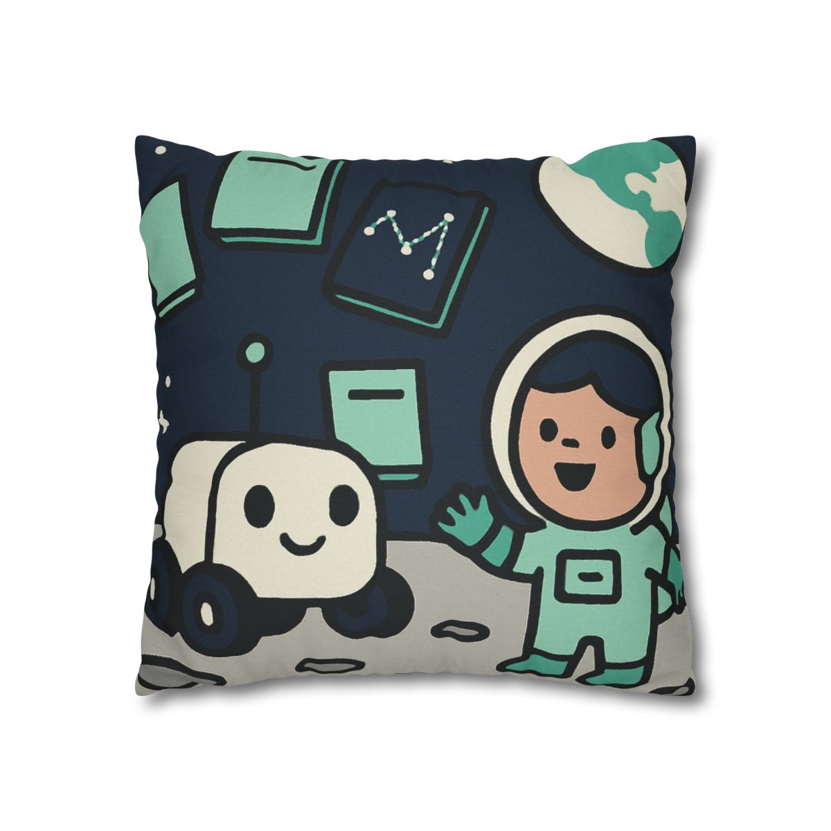 The Moonlit Library Rover unique gift pillow cases