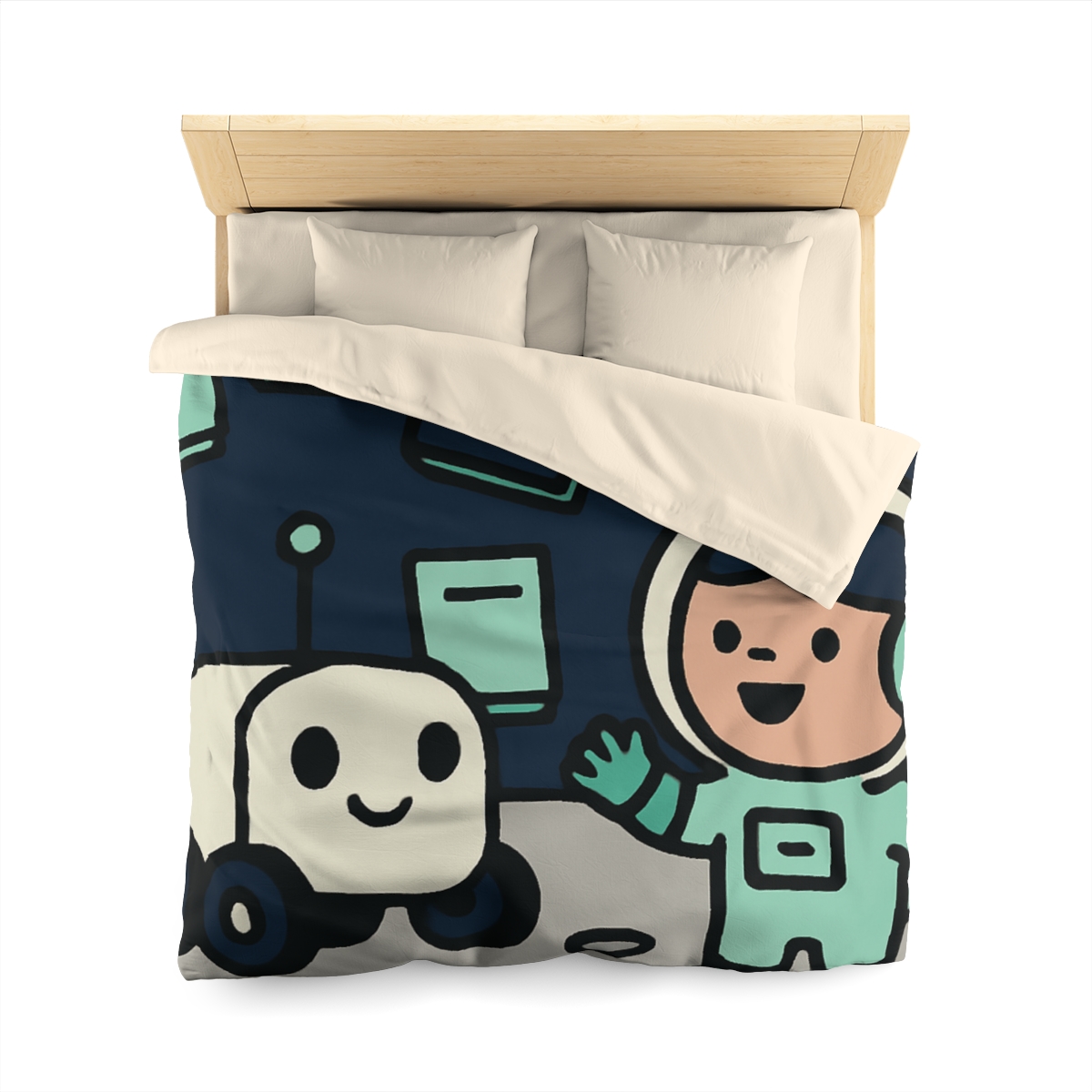 The Moonlit Library Rover warm winter duvets