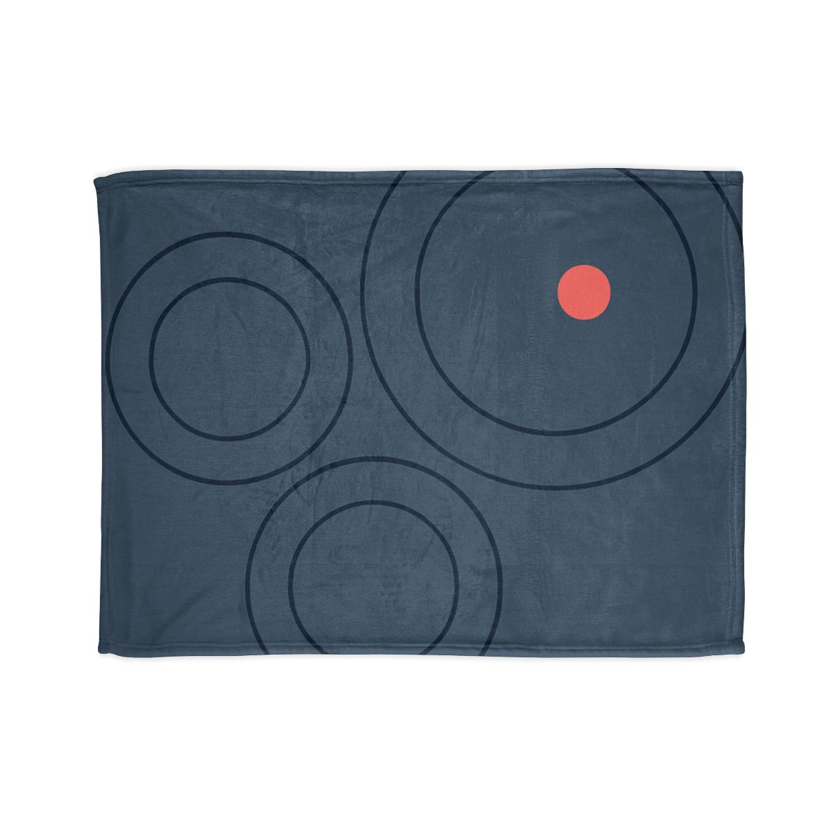 Three Balanced Rings stylish throw blankets