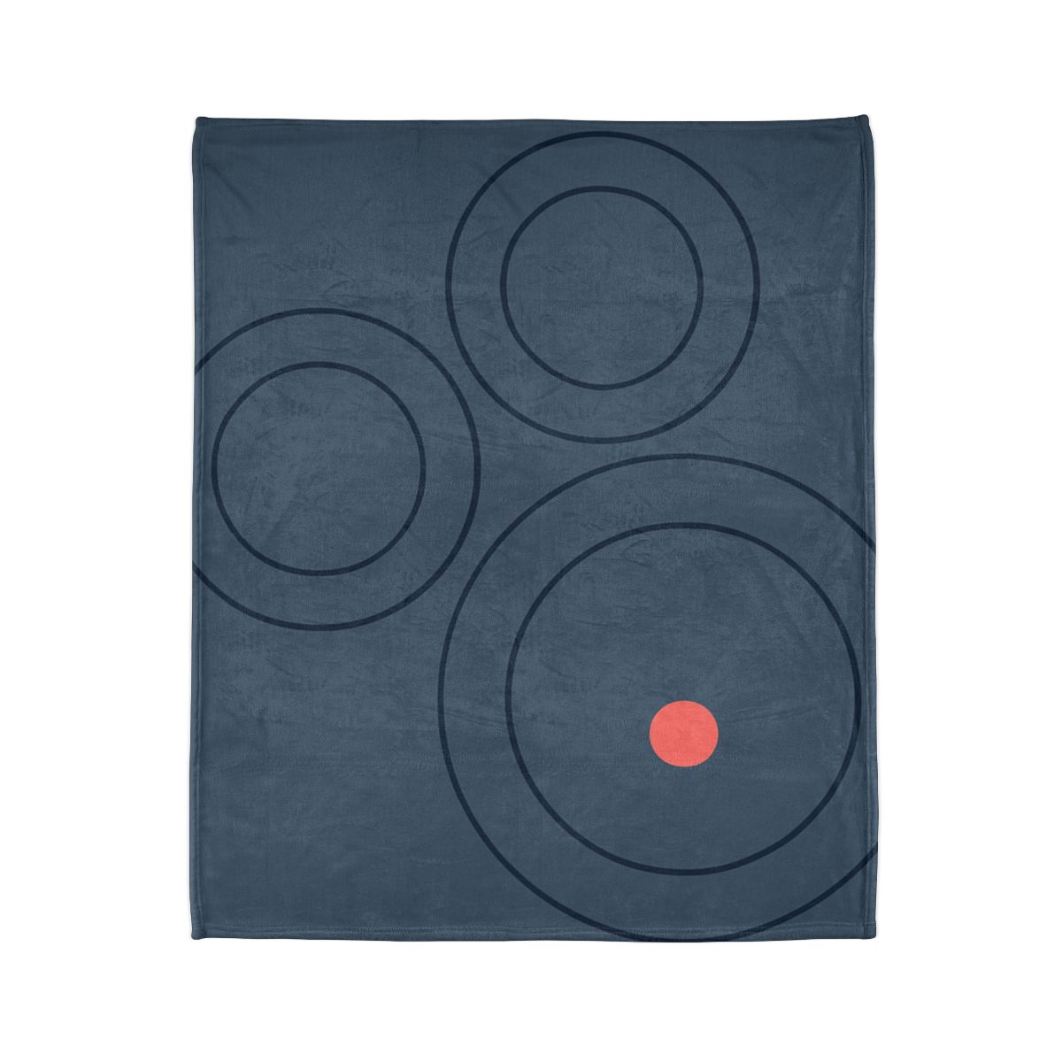 Three Balanced Rings stylish throw blankets