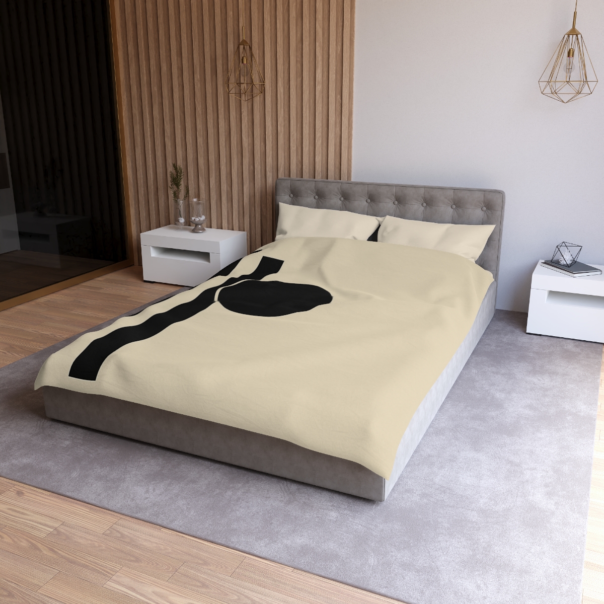 Three Bar Eclipse Grid soft comforter duvets