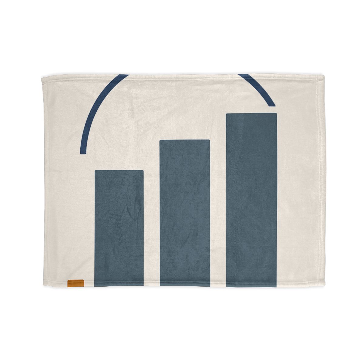 Three Bars With Hanging Arc soft fleece blankets