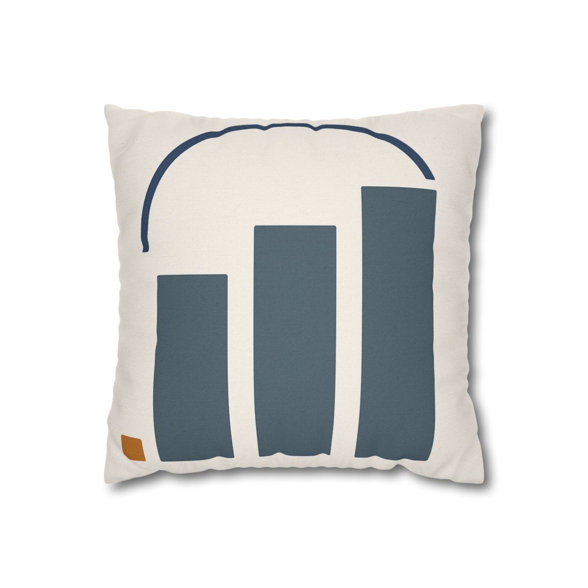 Three Bars With Hanging Arc soft cotton pillow cases
