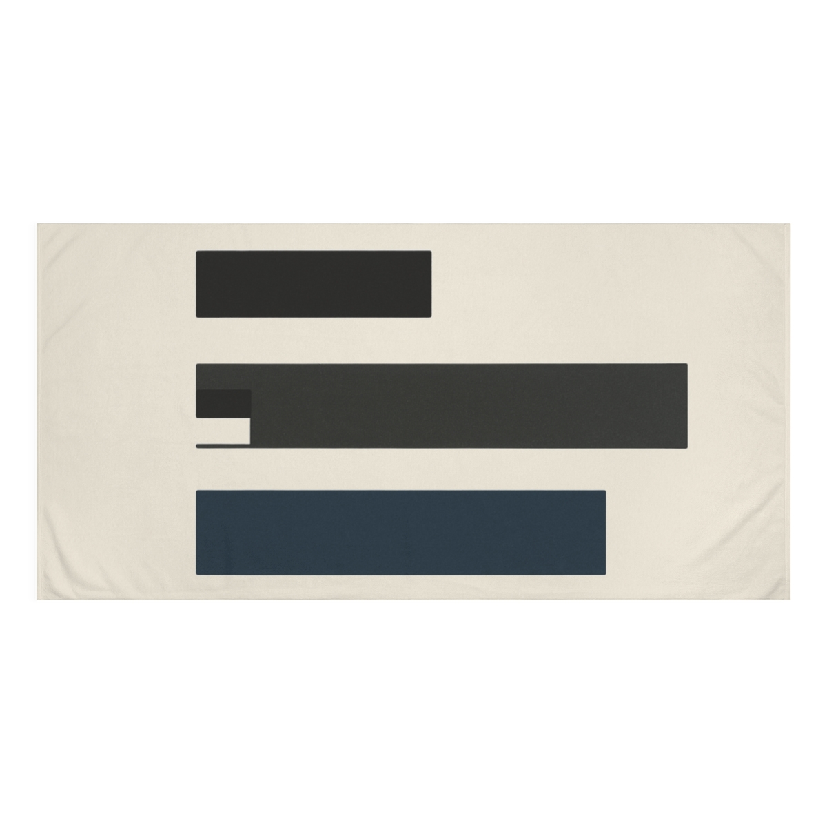 Three Bars With Open Gap stylish beach towels