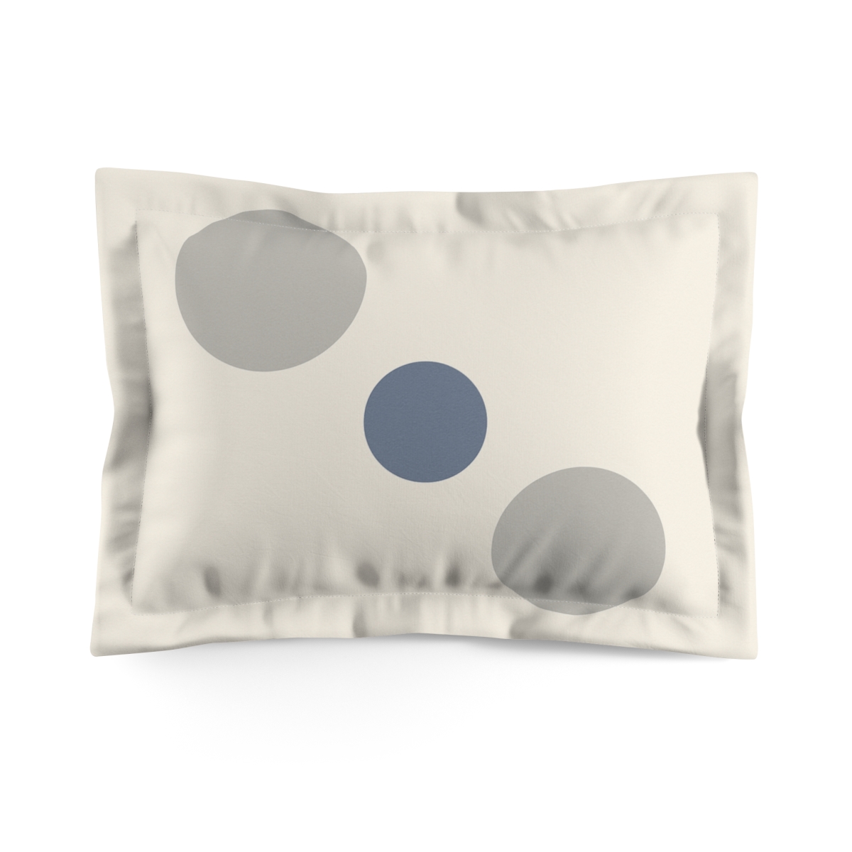 Three Circles With Quiet Gap unique shape pillows
