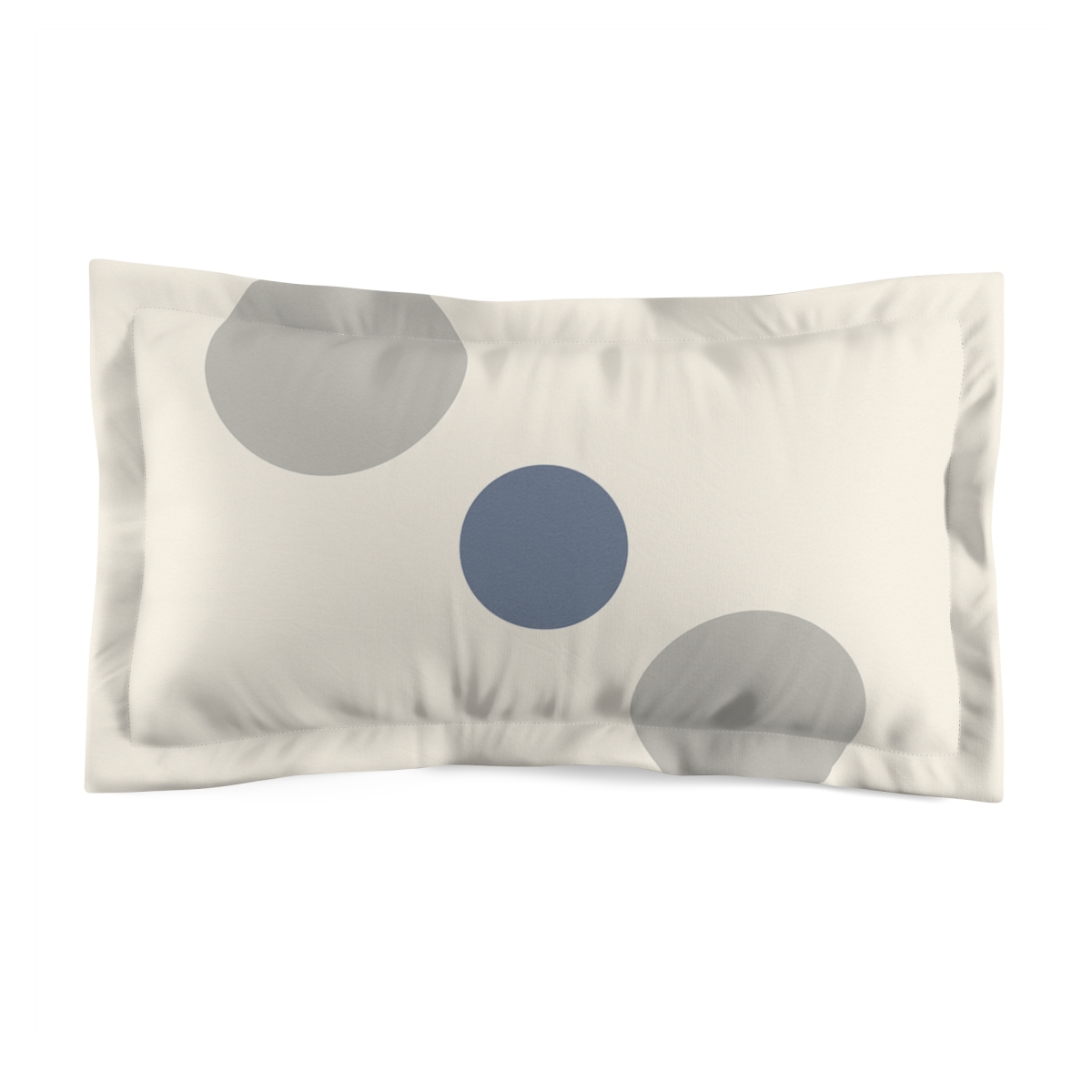 Three Circles With Quiet Gap unique shape pillows