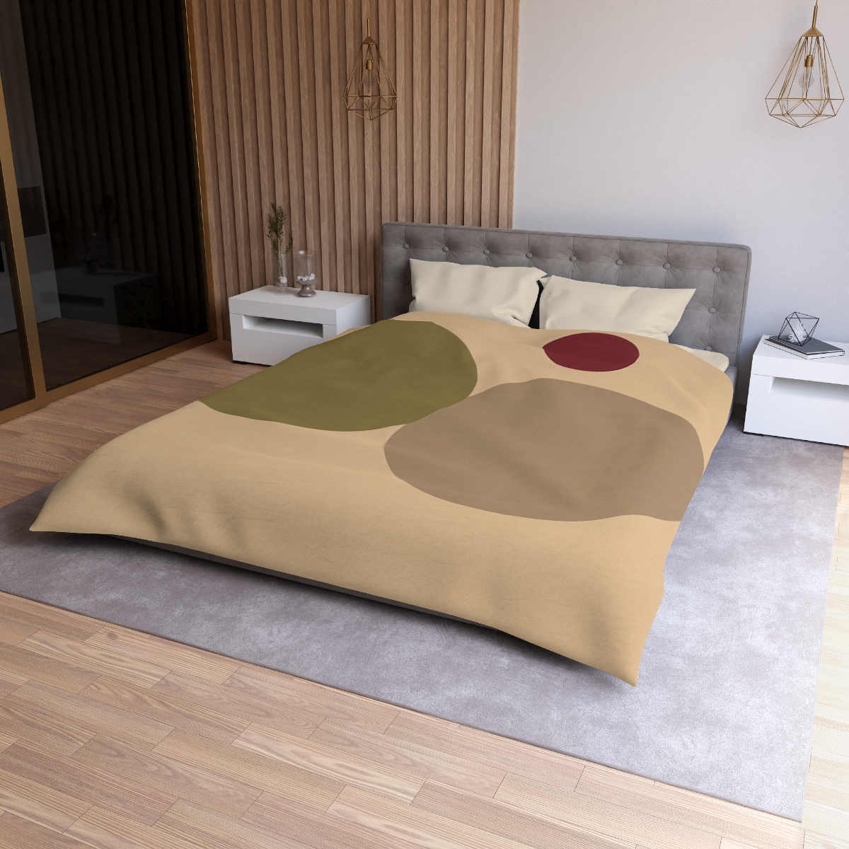 Three Circles With Shared Edge stylish duvet covers