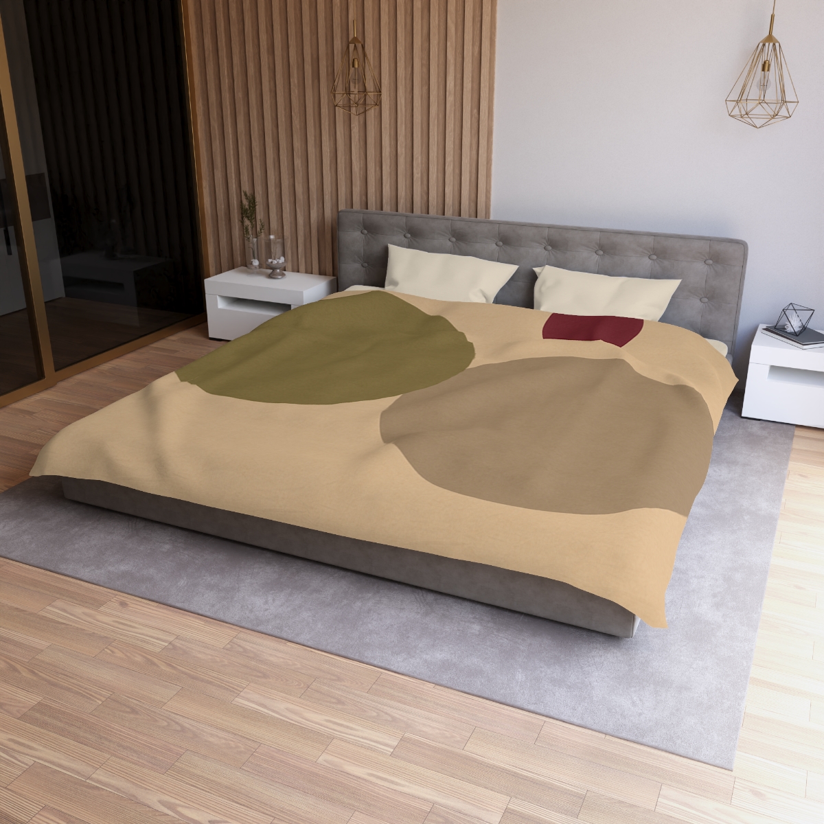 Three Circles With Shared Edge stylish duvet covers