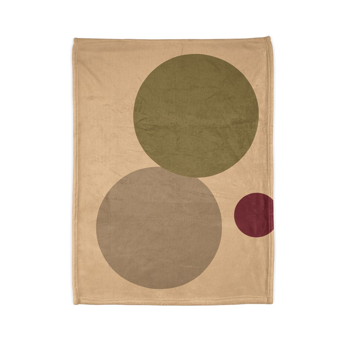 Three Circles With Shared Edge personalized cozy blankets