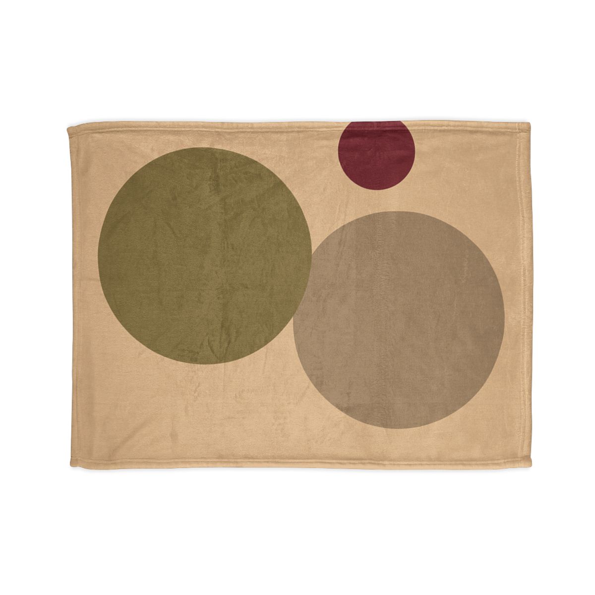 Three Circles With Shared Edge personalized cozy blankets