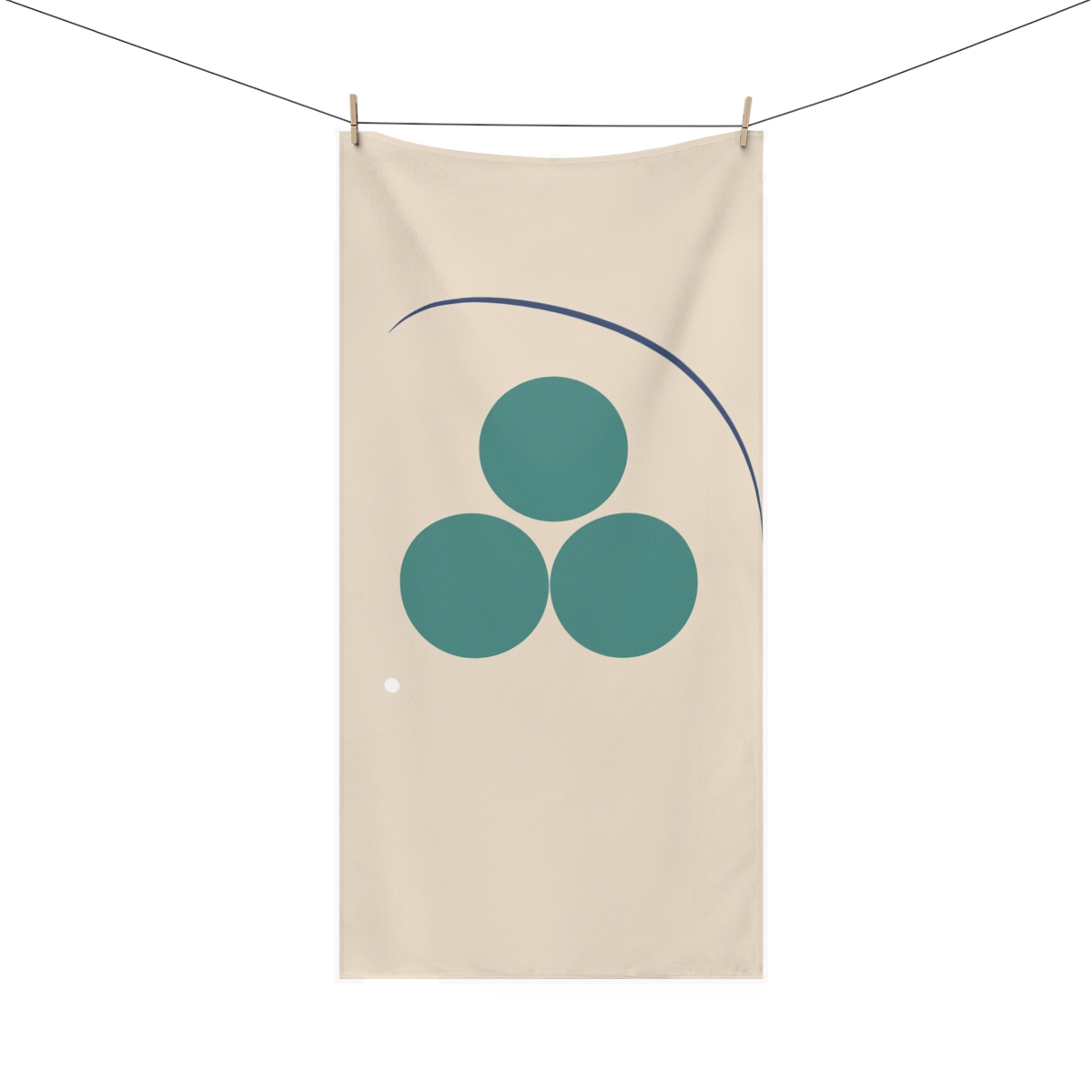 Three Disks With Tangent Arc decorative home towels
