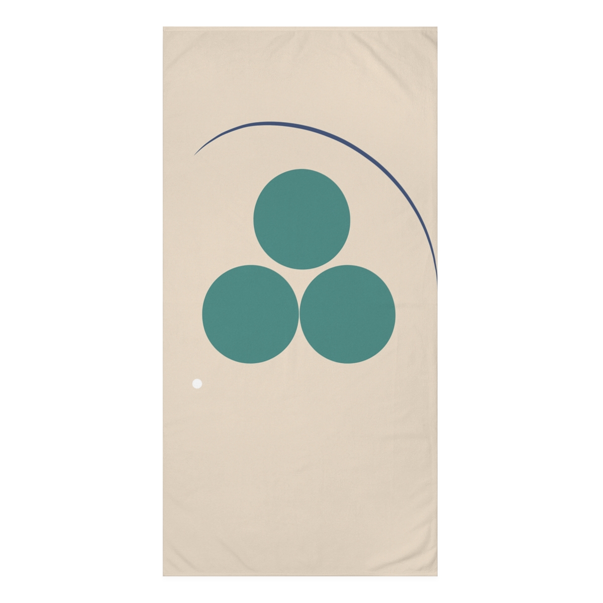 Three Disks With Tangent Arc decorative home towels