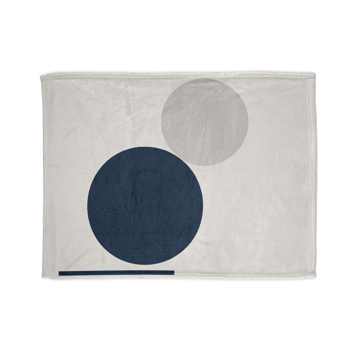 Three Orbiting Forms decorative home blankets