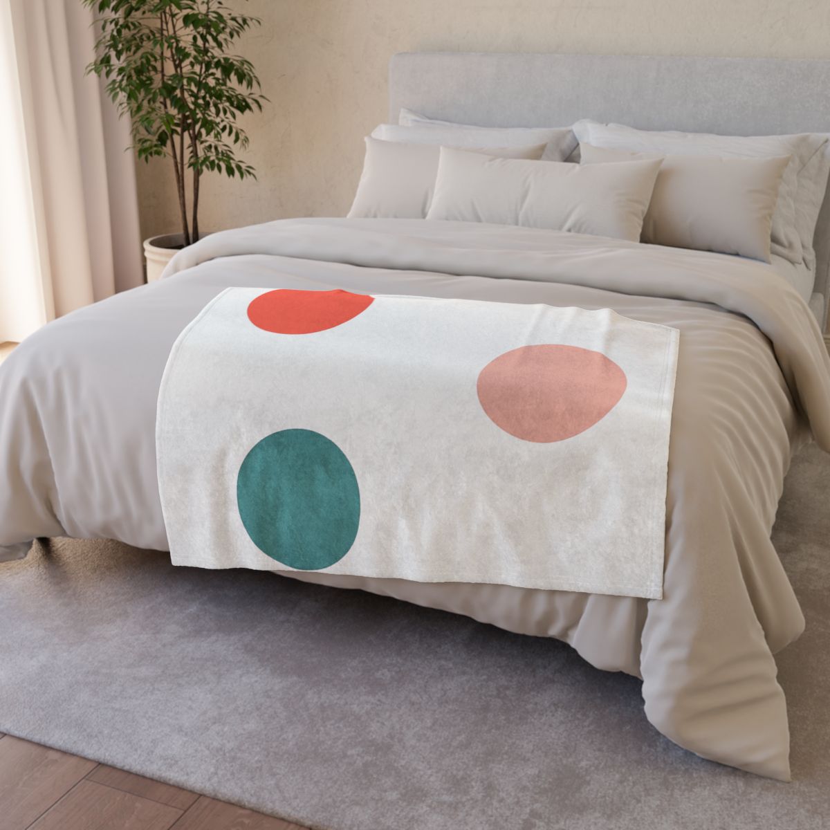 Three Point Triangle Rhythm trendy patterned blankets