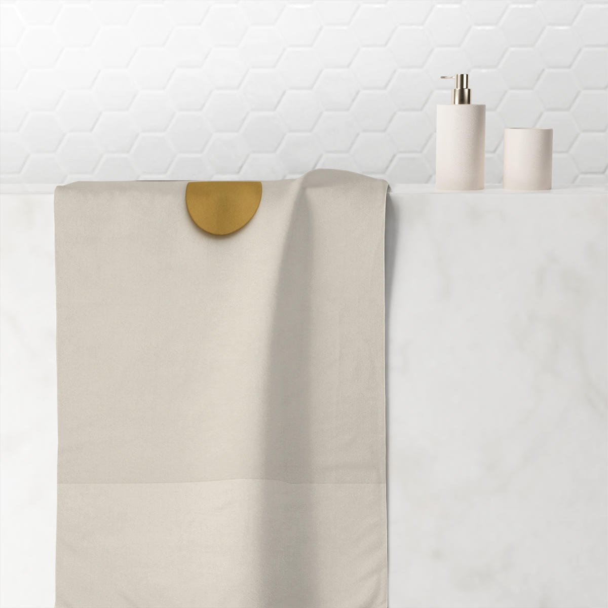 Three Point Triangle Rhythm custom towels