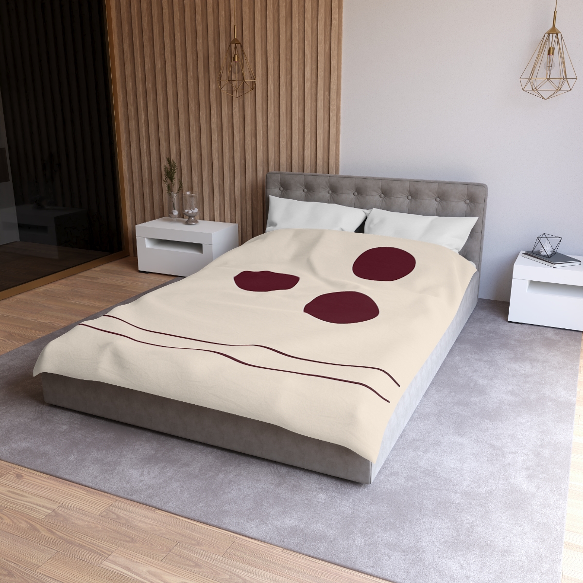 Three Point Triangle Rhythm trendy bedroom duvets