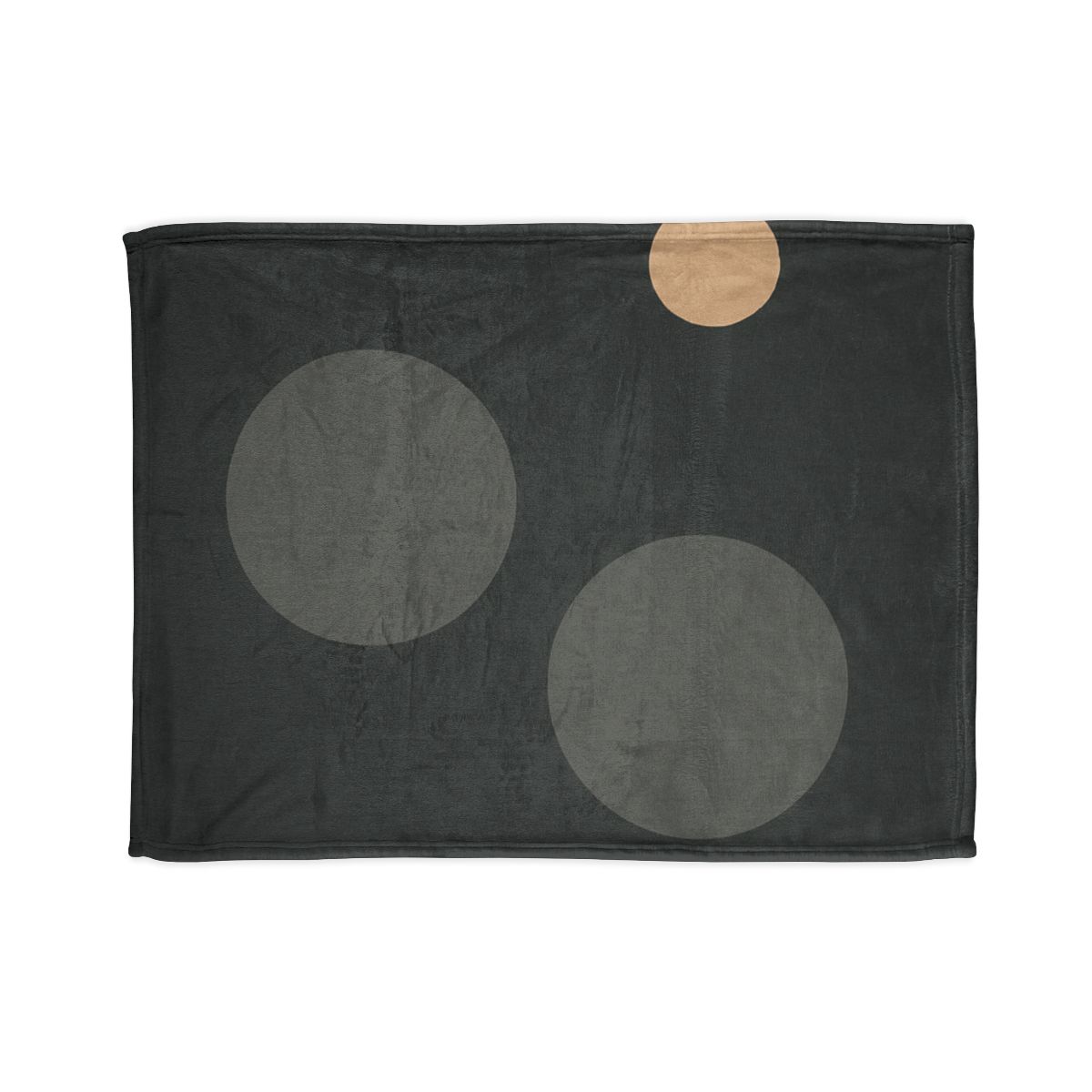 Three Quiet Tokens With Open Center trendy patterned blankets