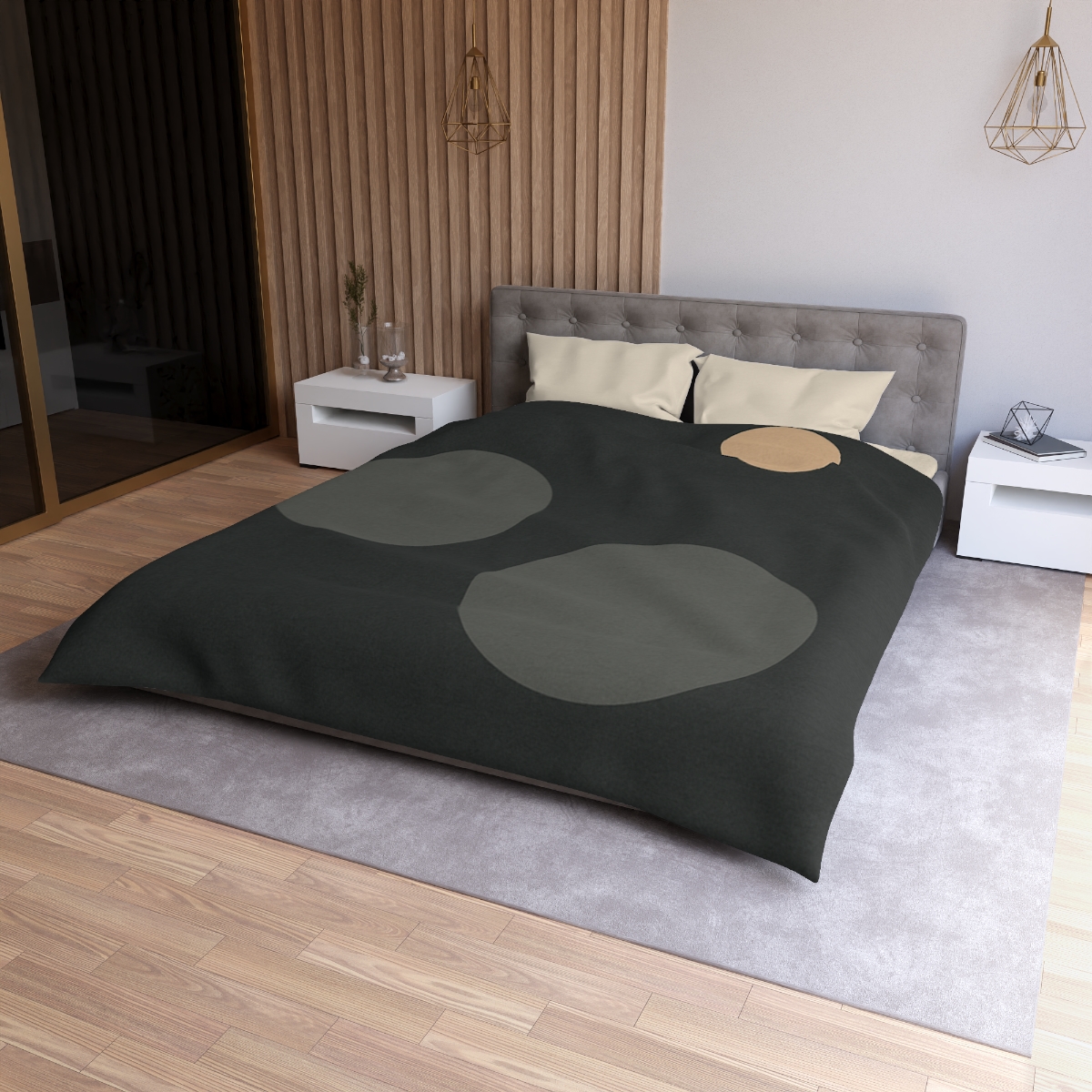 Three Quiet Tokens With Open Center stylish duvet covers