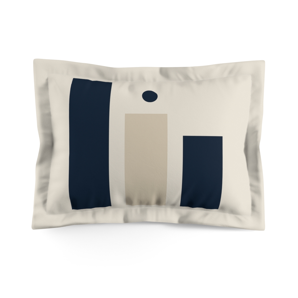 Three Rectangle Rhythm With Floating Dot stylish throw pillows