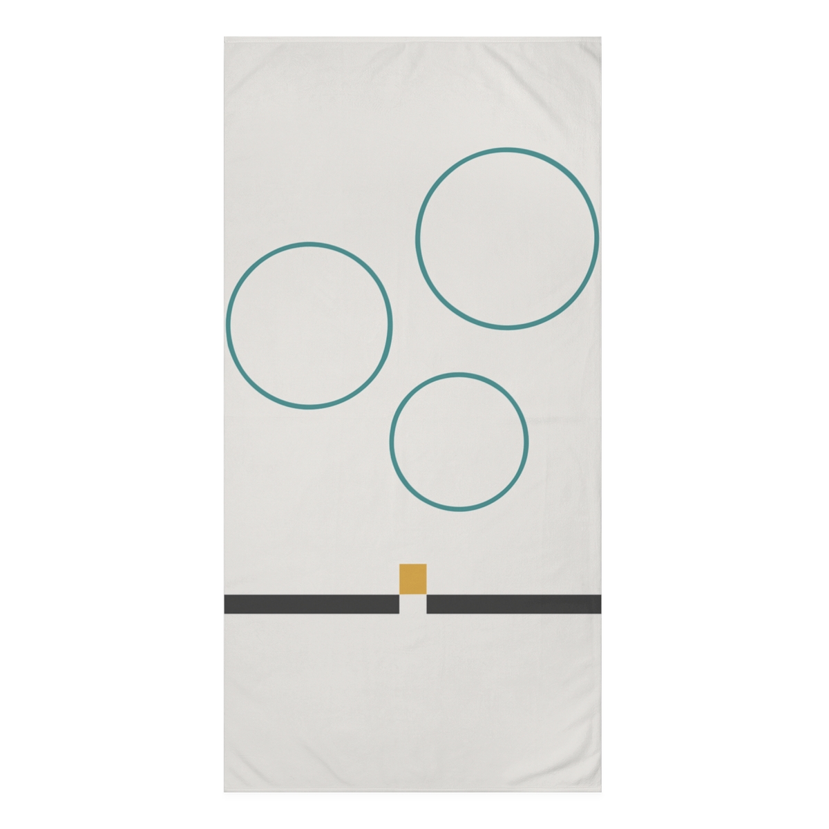 Three Rings And A Split Bar trendy hand towels