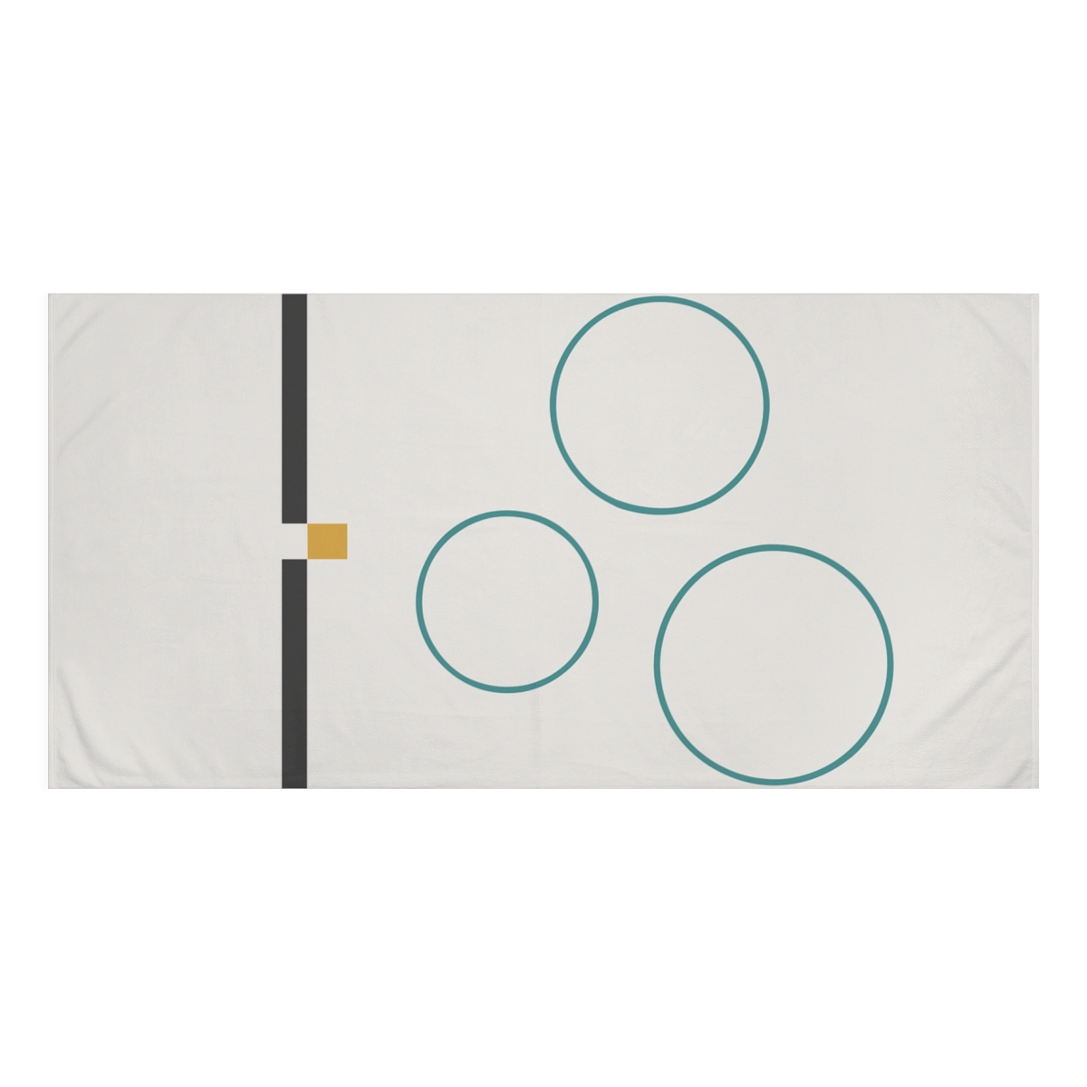 Three Rings And A Split Bar trendy hand towels