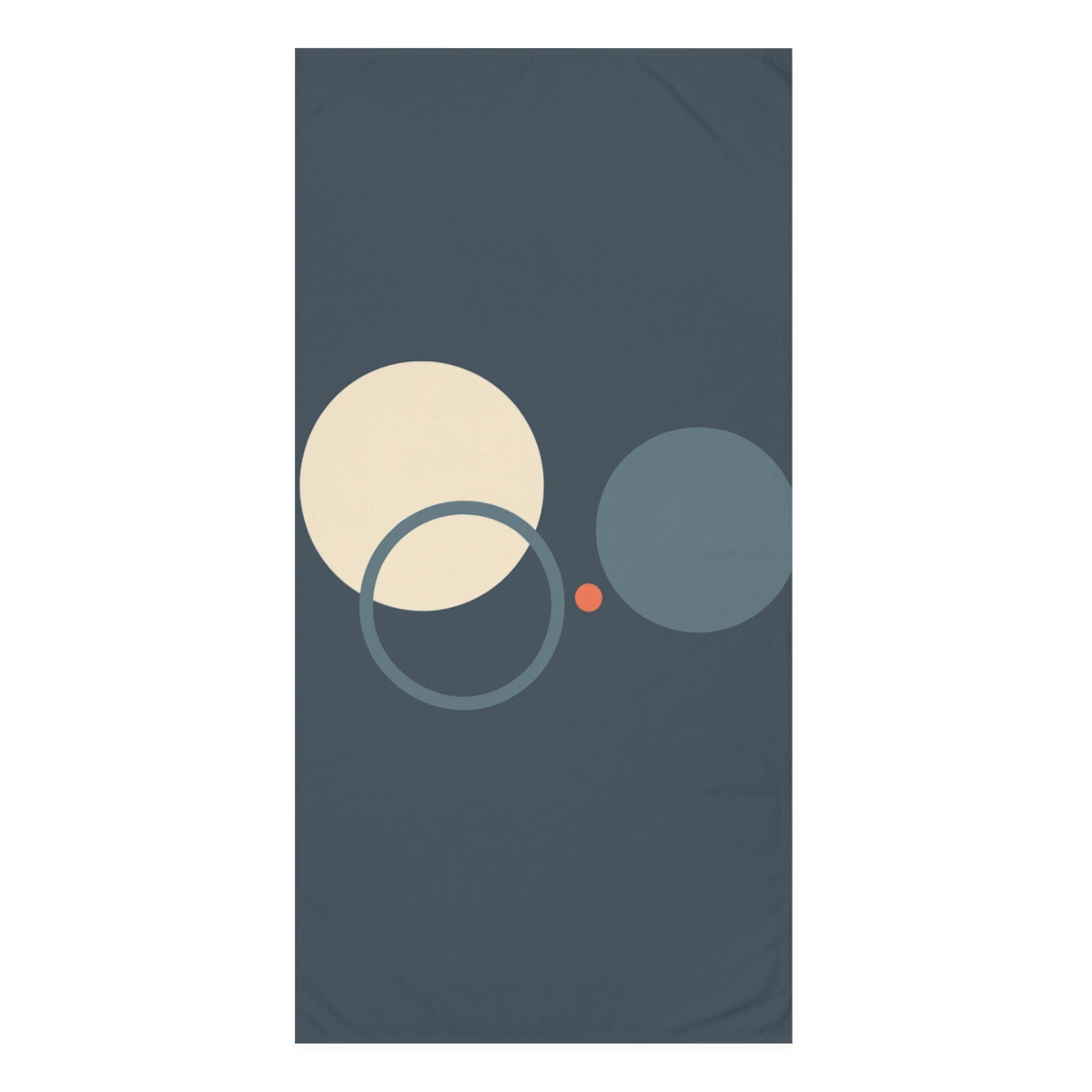Three Rings With Quiet Offset stylish beach towels