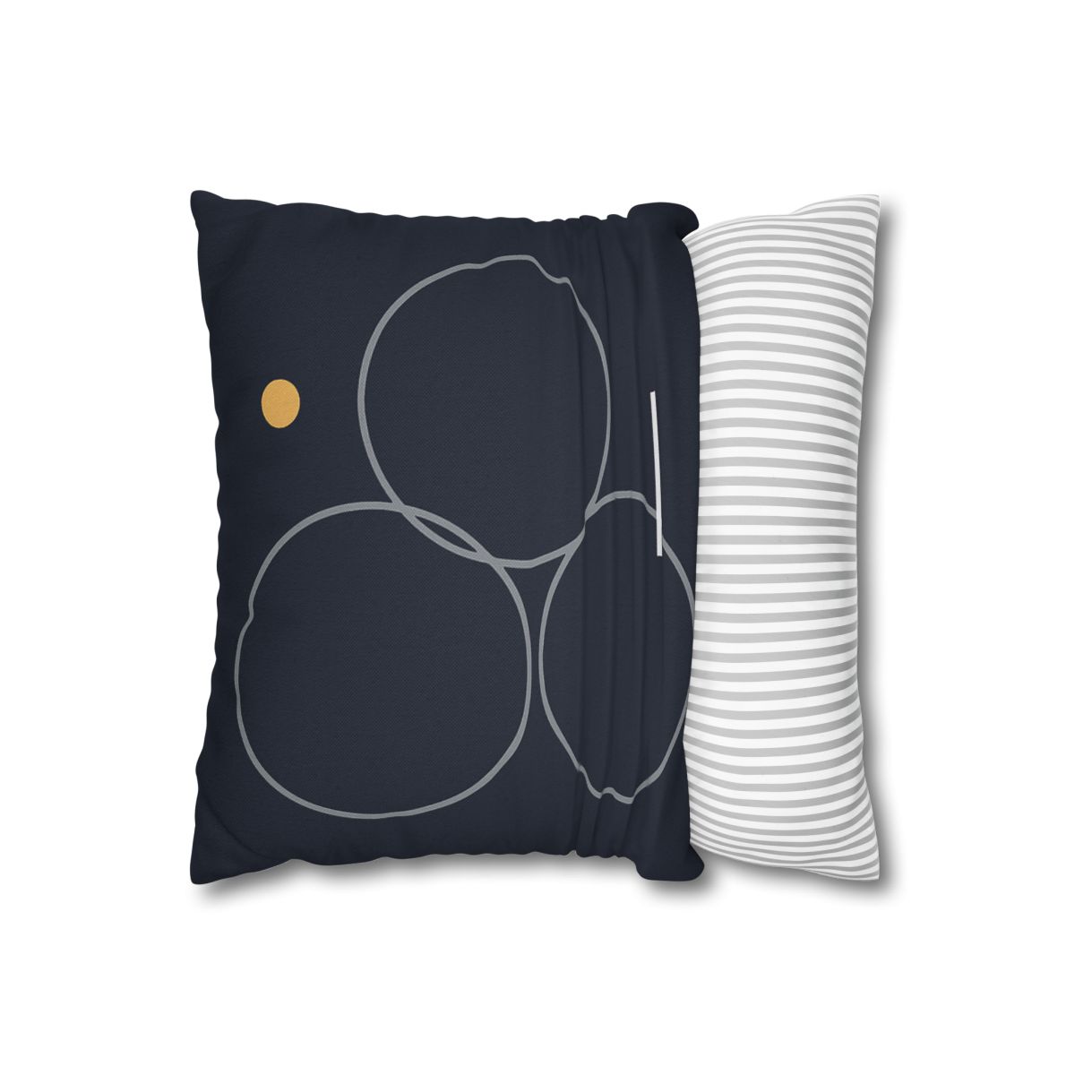 Three Rings With Shared Tangent Bar unique gift pillow cases