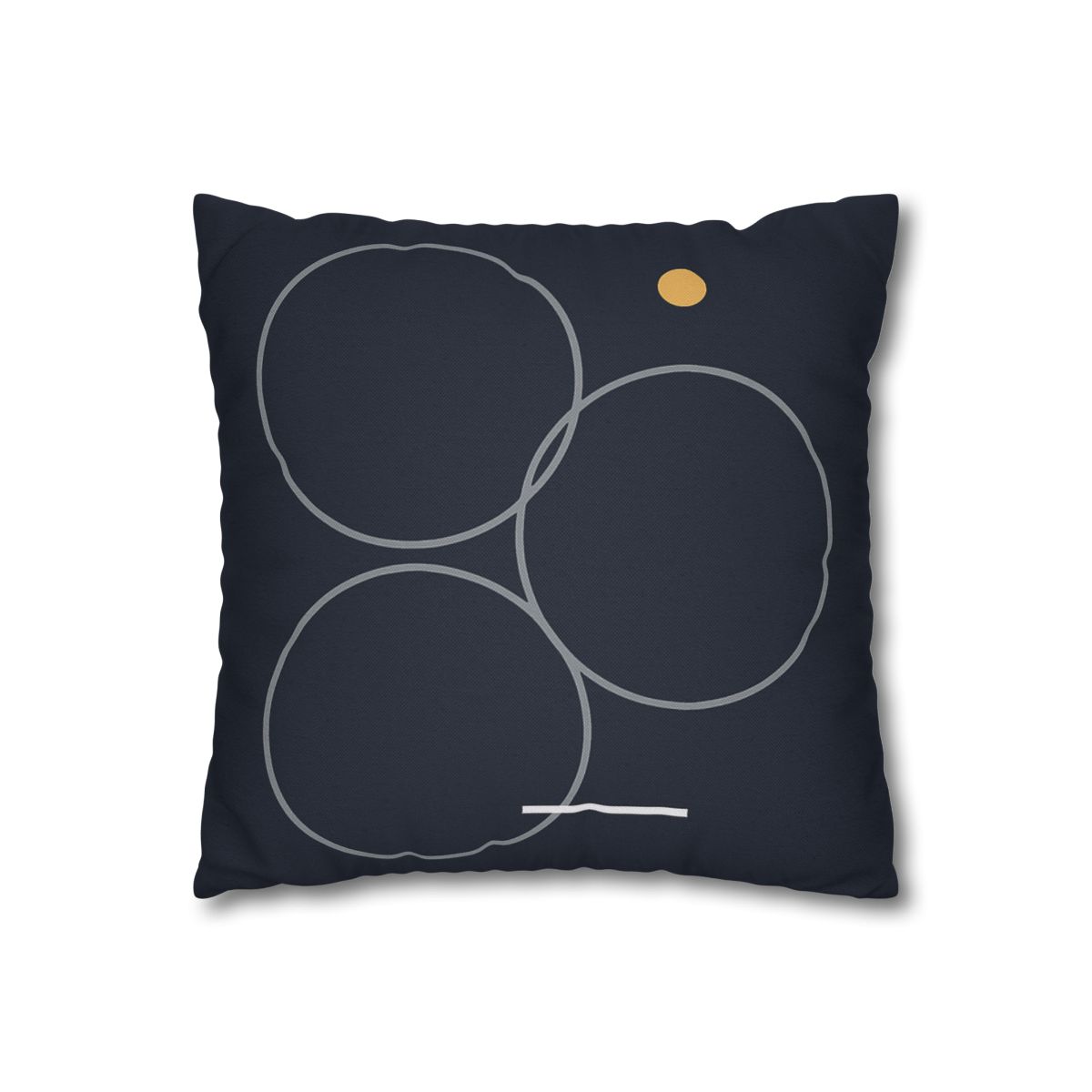 Three Rings With Shared Tangent Bar unique gift pillow cases