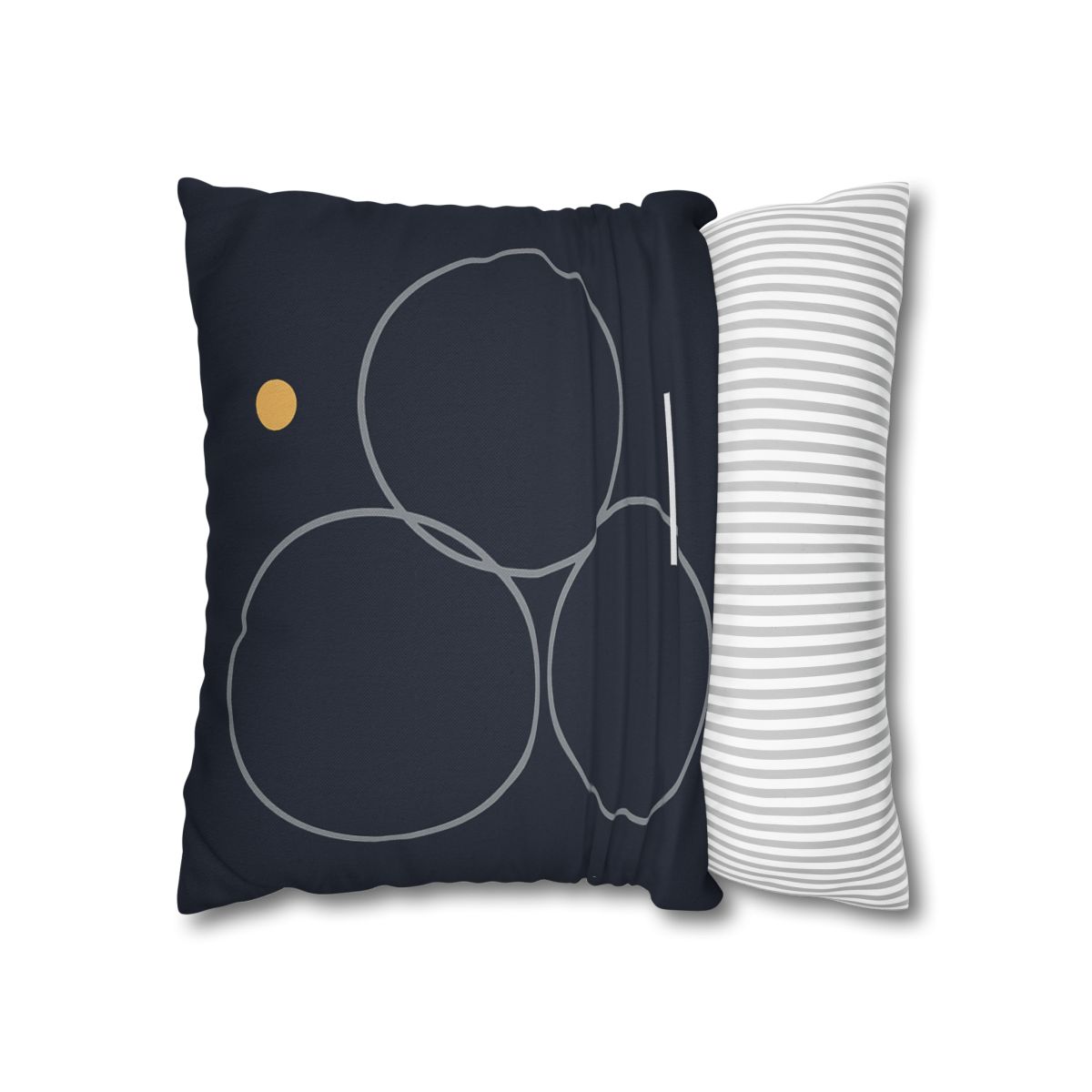Three Rings With Shared Tangent Bar unique gift pillow cases