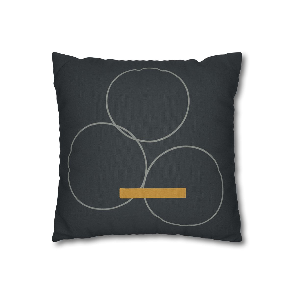 Three Rings With Shared Tangent Bar custom pillow cases