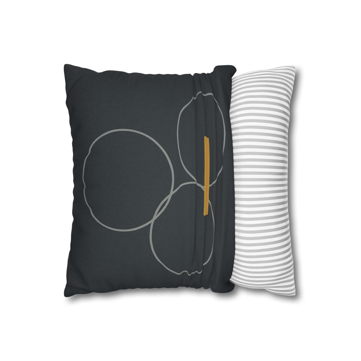 Three Rings With Shared Tangent Bar custom pillow cases