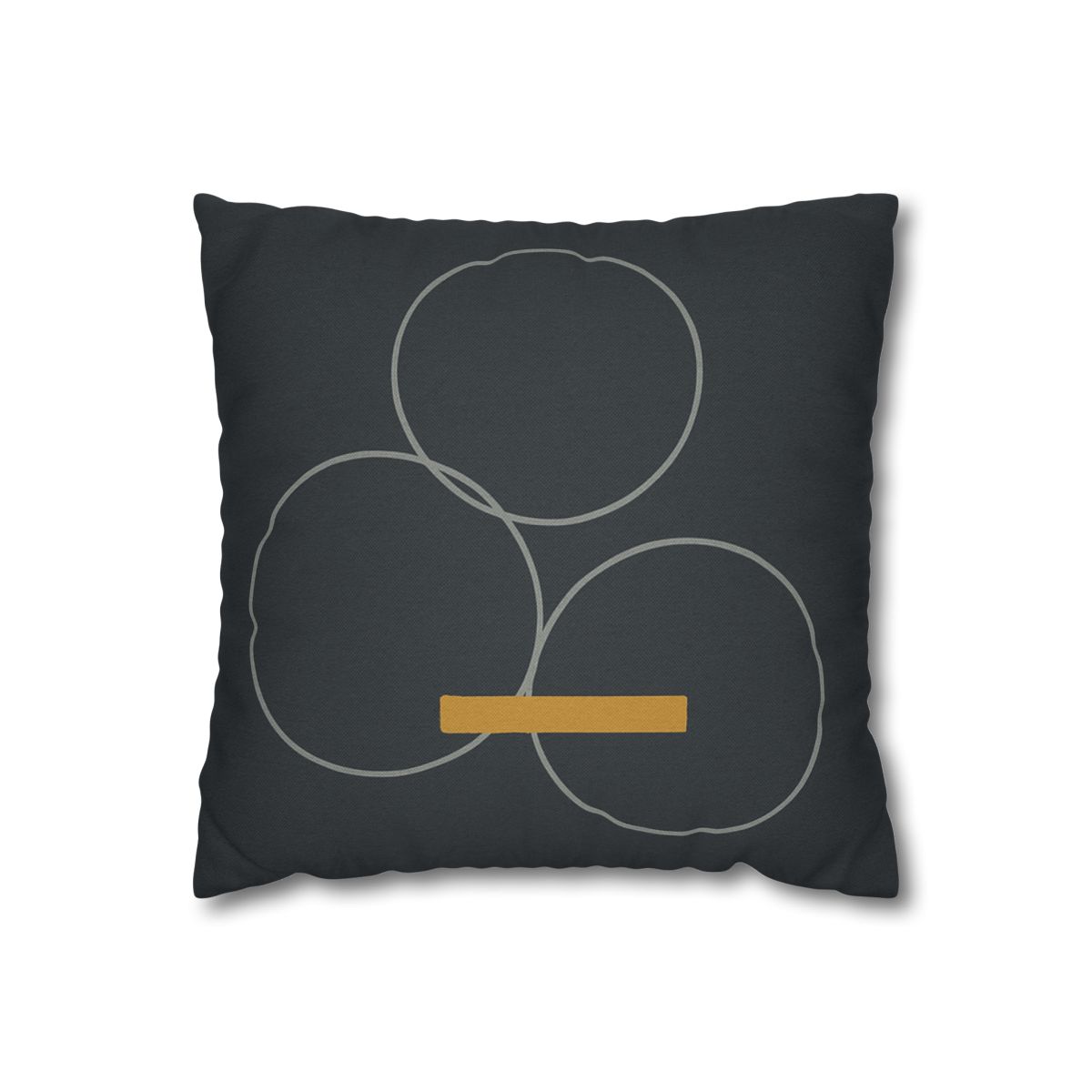 Three Rings With Shared Tangent Bar custom pillow cases