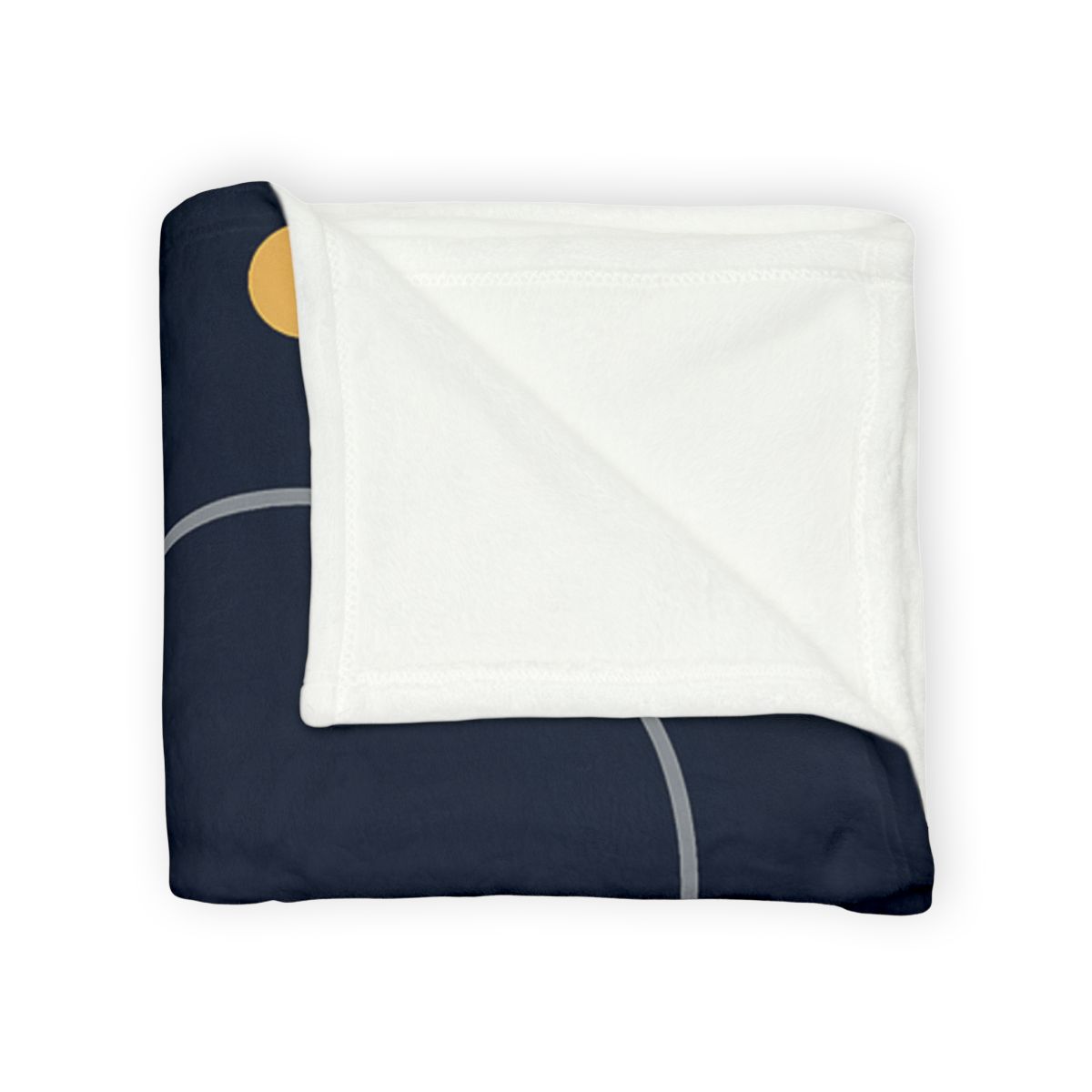 Three Rings With Shared Tangent Bar soft fleece blankets