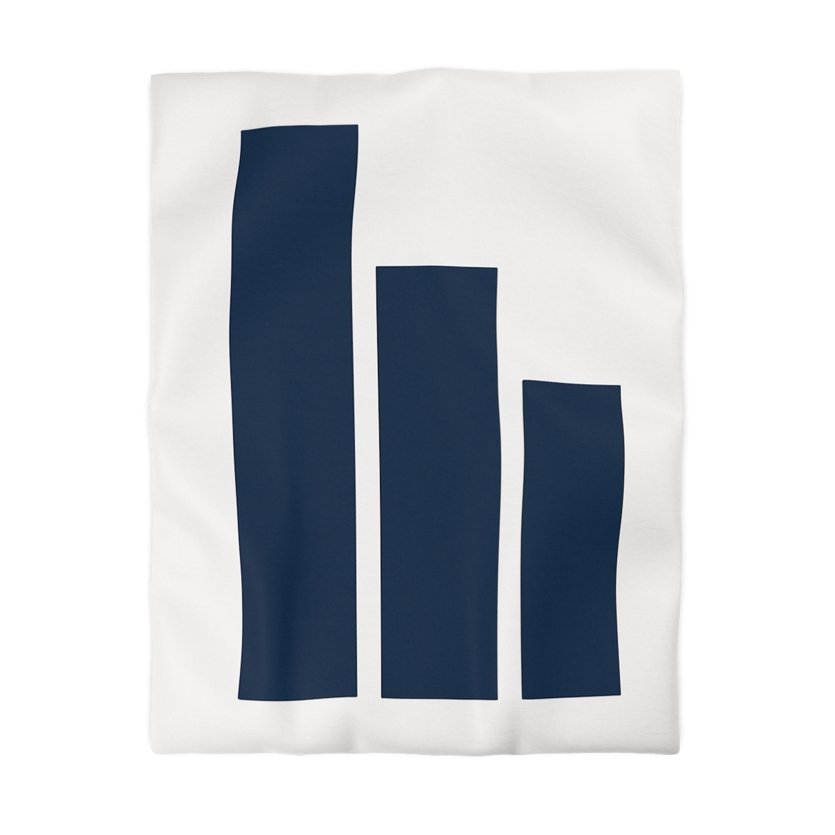 Three Vertical Bars With Balanced Gap warm winter duvets