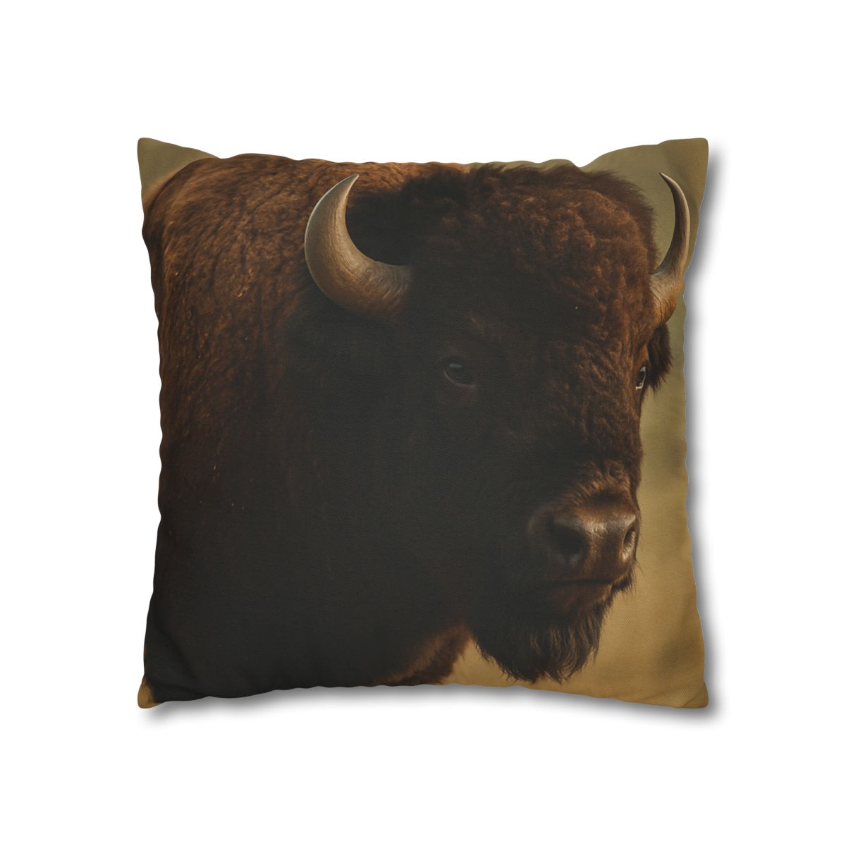 Thunder Stillness American Bison soft cotton pillow cases
