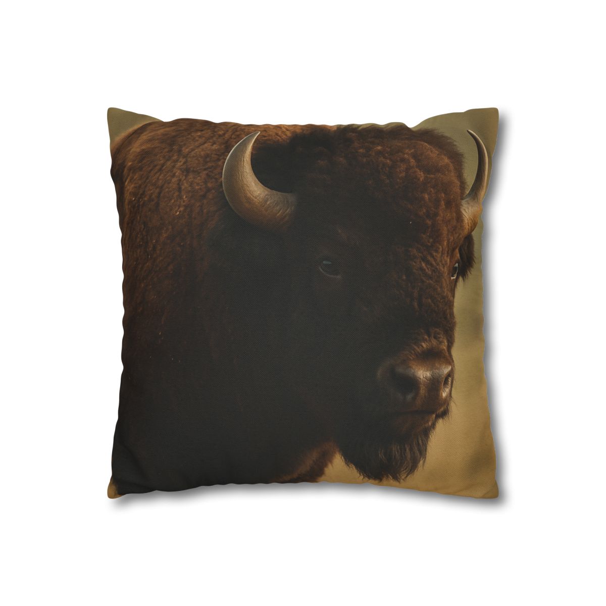 Thunder Stillness American Bison soft cotton pillow cases