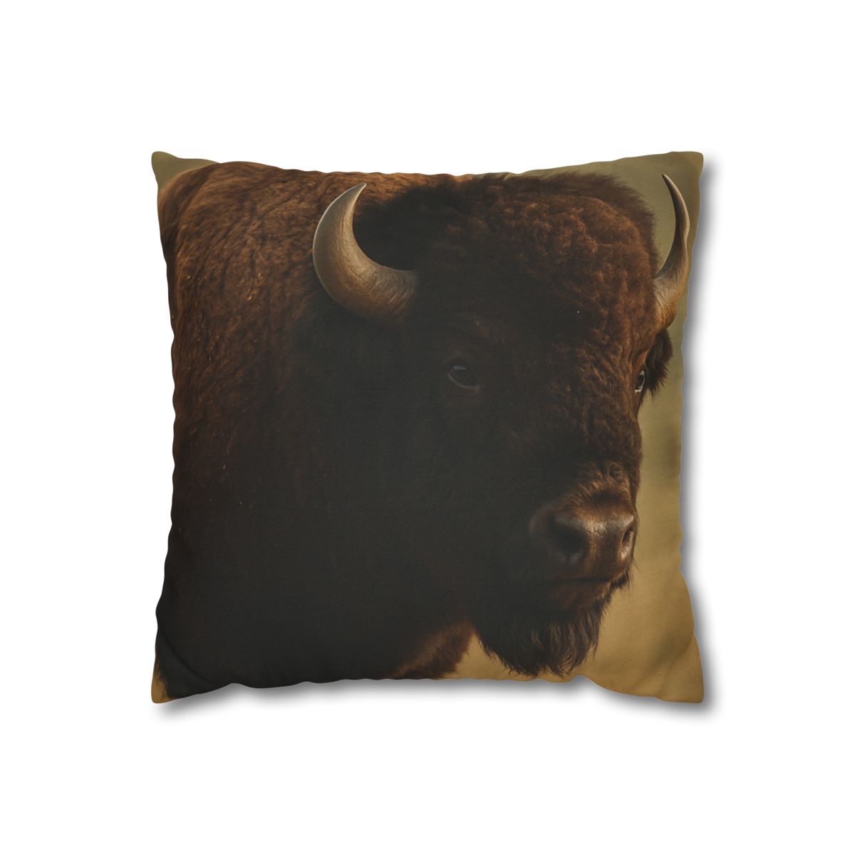 Thunder Stillness American Bison soft cotton pillow cases