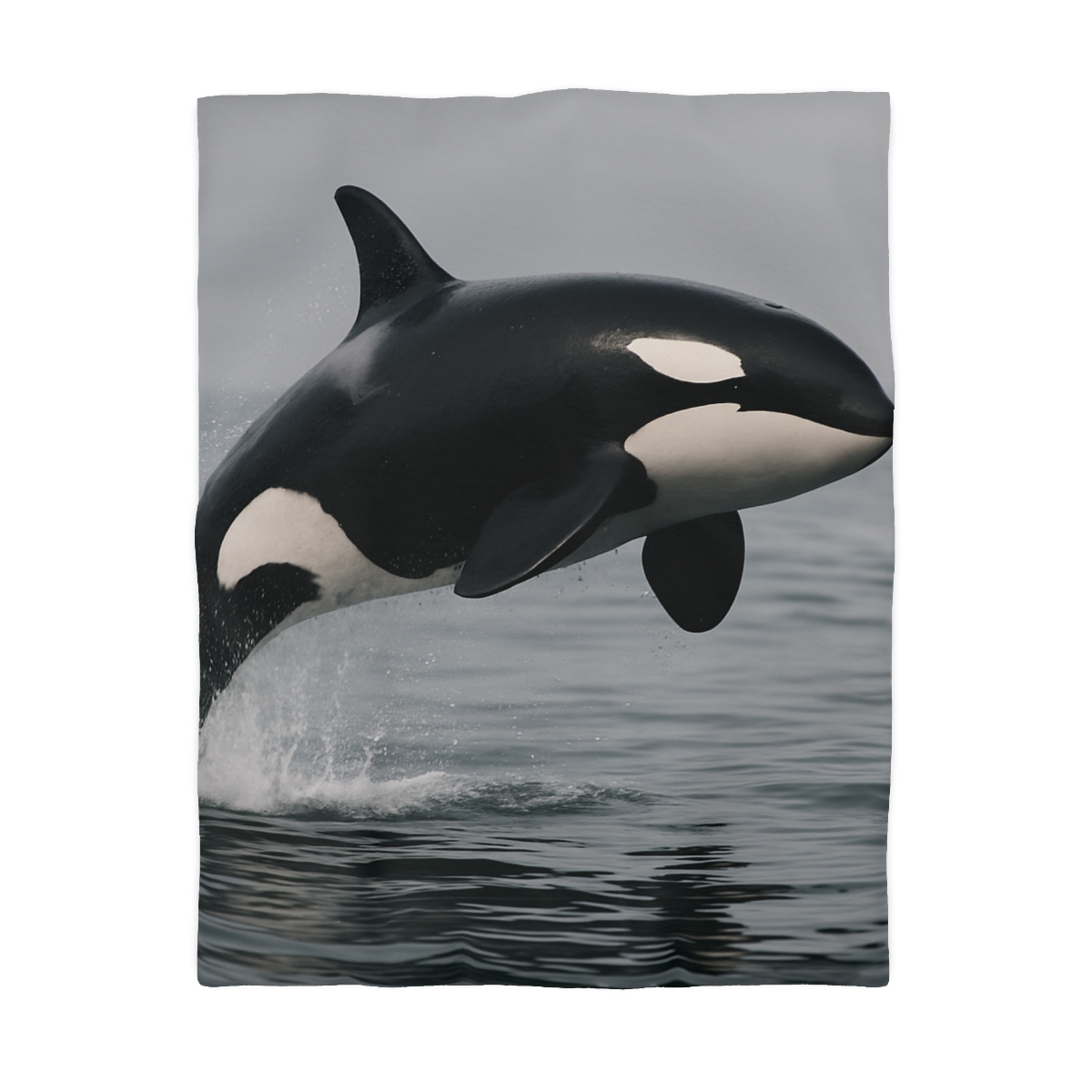 Tidal Monarch Orca custom duvets